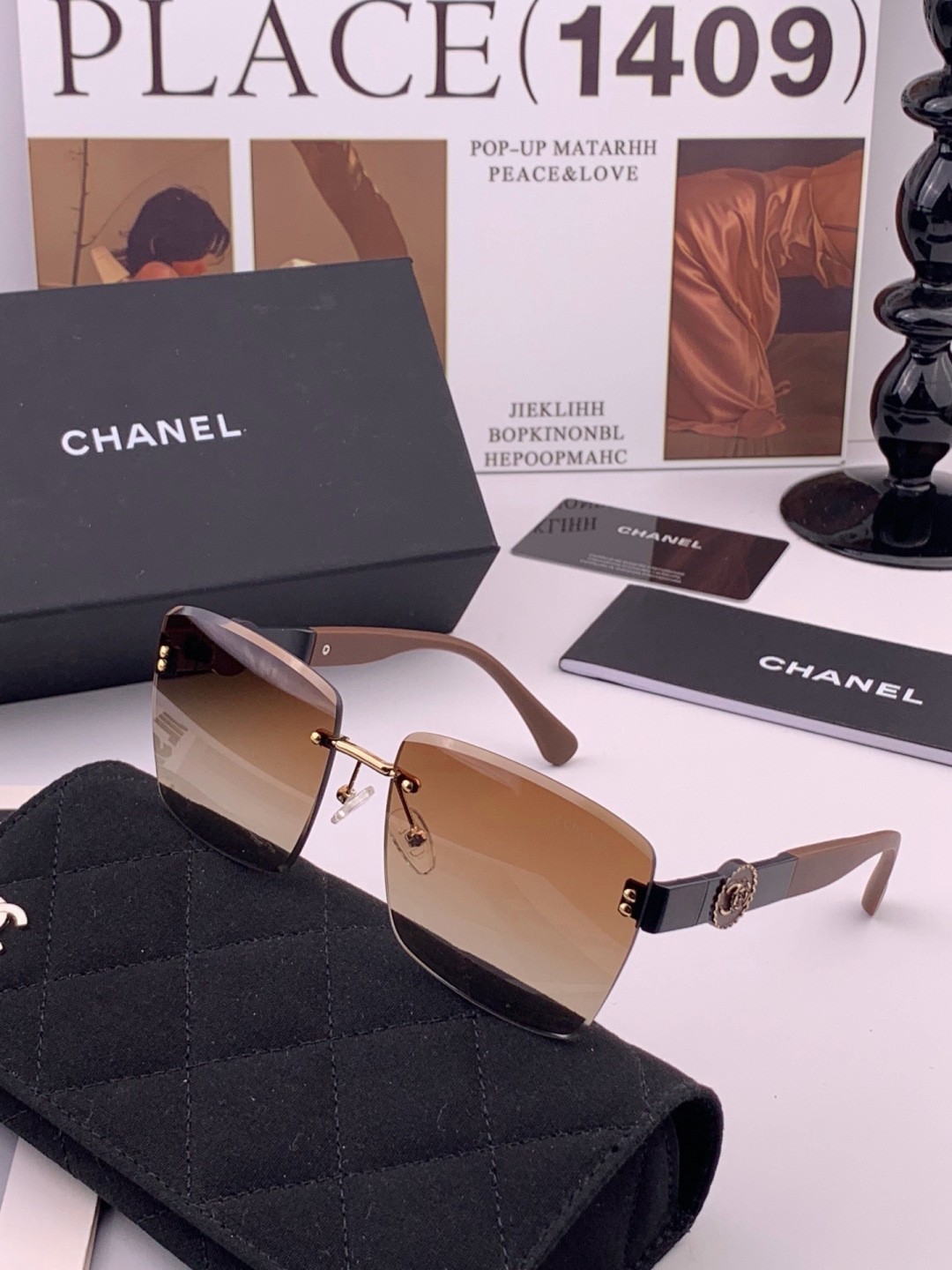 CHANEL CH5550 Women’s Sunglasses – NEW