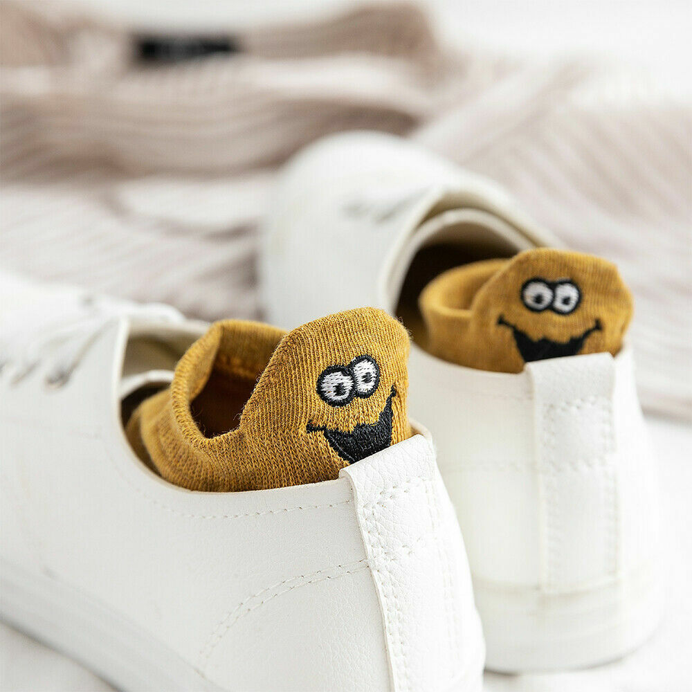 Cartoon Socks Short Spring And Summer Fashion Cute Smile Comfortable Funny Socks