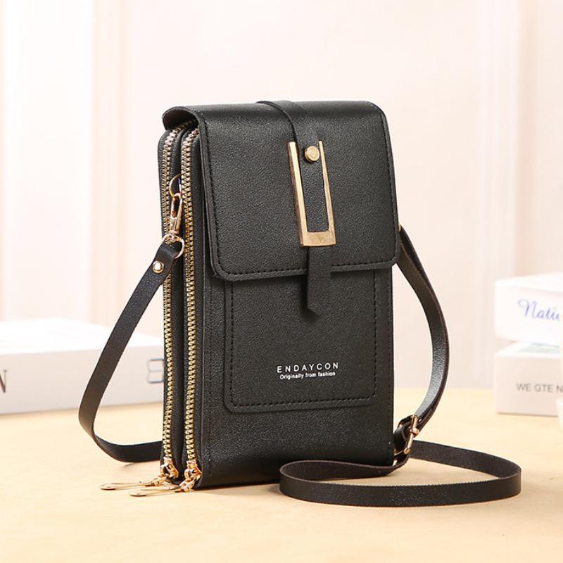 Women’s handbags, cell phone wallets, touch screen wallets
