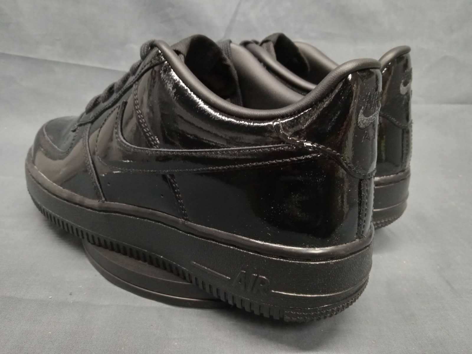 Nike Air Force 1 Low ’07 Premium Black Patent Men’s Size 9.5 NEW NO BOX!