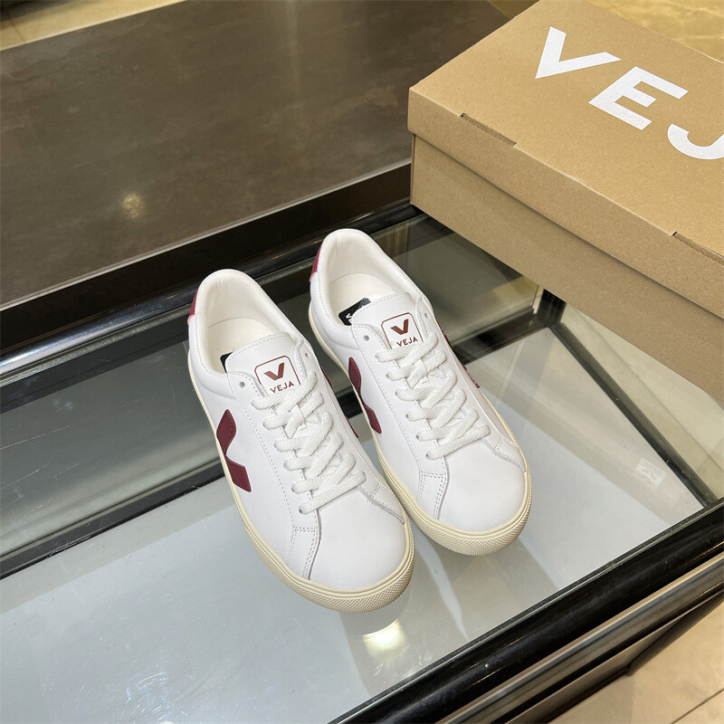 New Collection! Veja Esplar Women/Men Sneaker Extra White / Black, EU 36 – 45