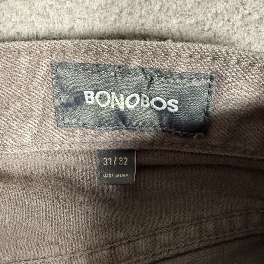 Bonobos Jeans Mens 31×30 Gray Travel Jean Slim Fit Denim 5 Pocket Made in USA