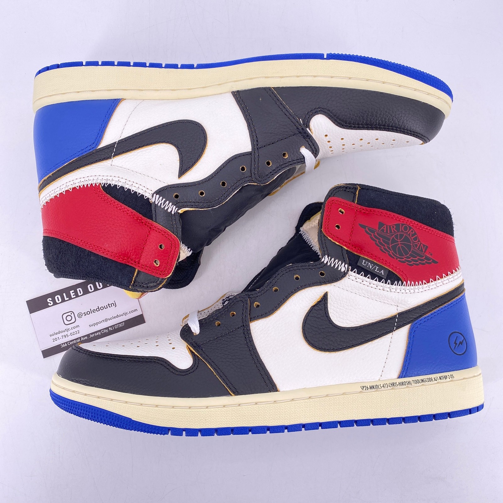 Air Jordan 1 Retro High “UNION FRAGMENT VARSITY RED” 2026 – Size 13 – IO7847 0..