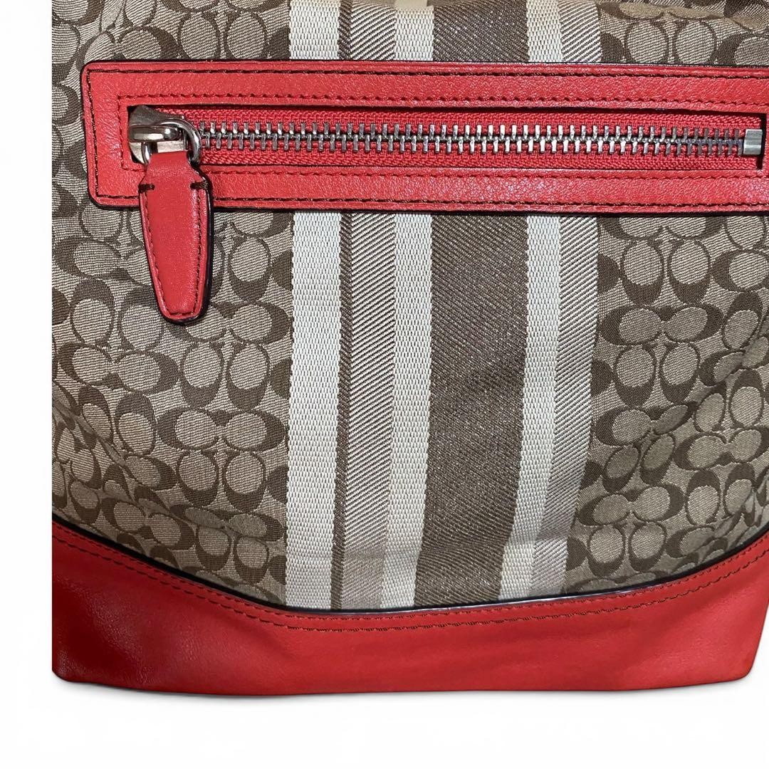 COACH Signature 19918 Shoulder Bag 23a