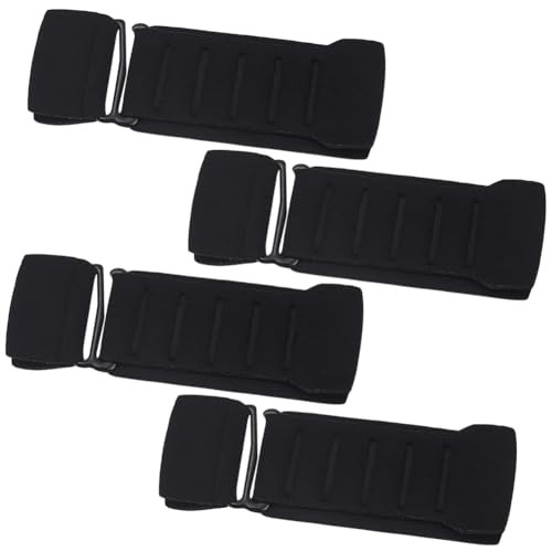 4 Pcs Bra Strap Extender for Women Black 5 Hook Bra Back Extender Adjustable