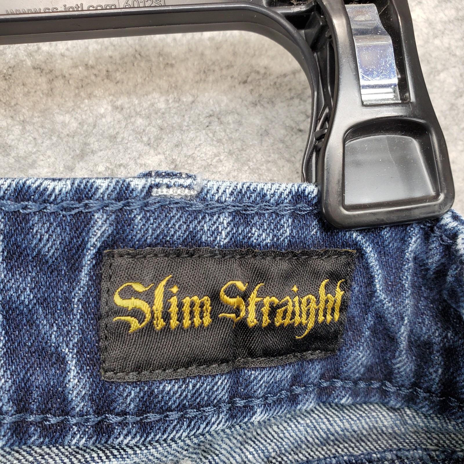 Rock 47 by Wrangler Jeans Men’s Size 36×32 Medium Blue Wash Slim Straight