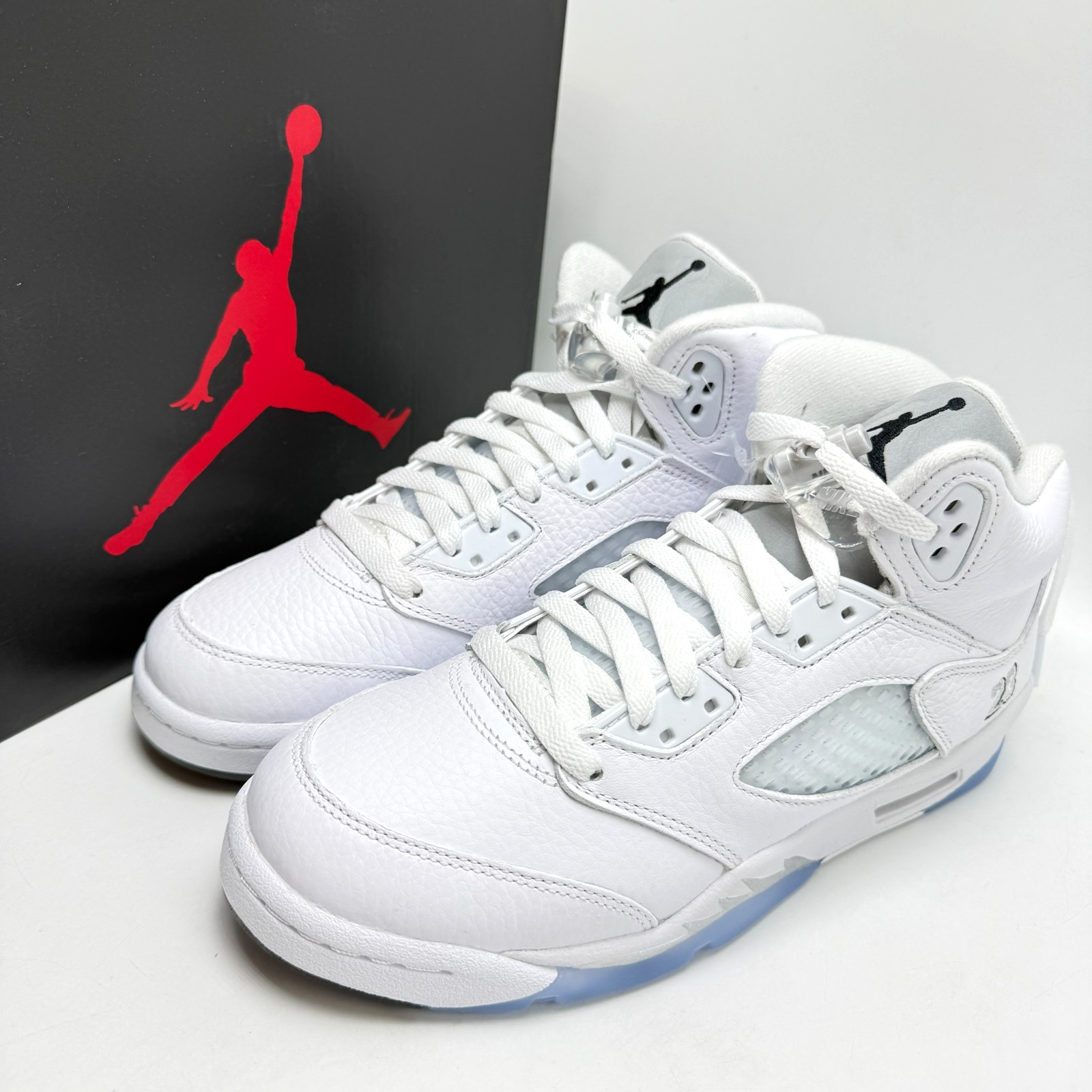 Air Jordan 5 Retro White Metallic (2026) (GS)Youth shoes HQ7980-103 size 4Y-6.5Y