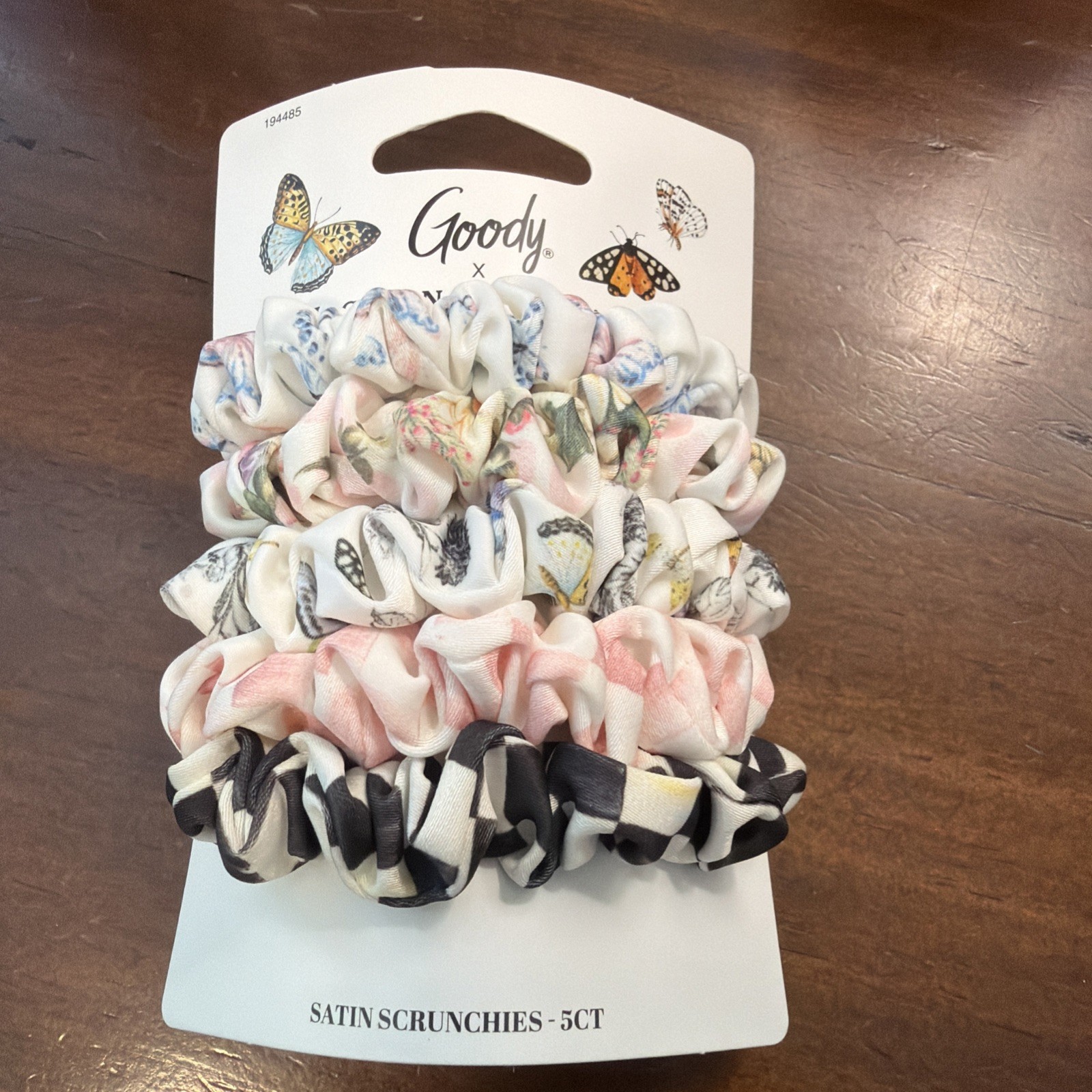 Goody x MacKenzie Childs Satin Scrunchies 5 Pack