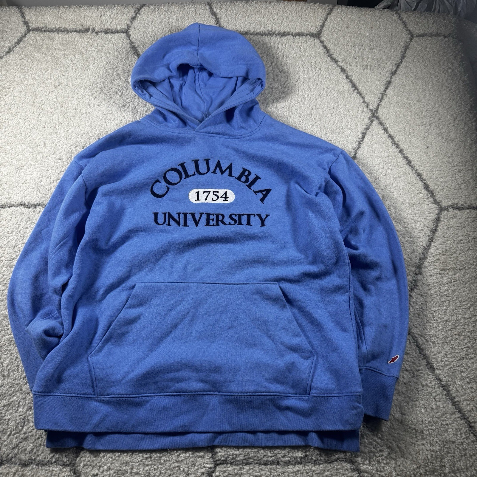 Blue Columbia University Champion hoodie