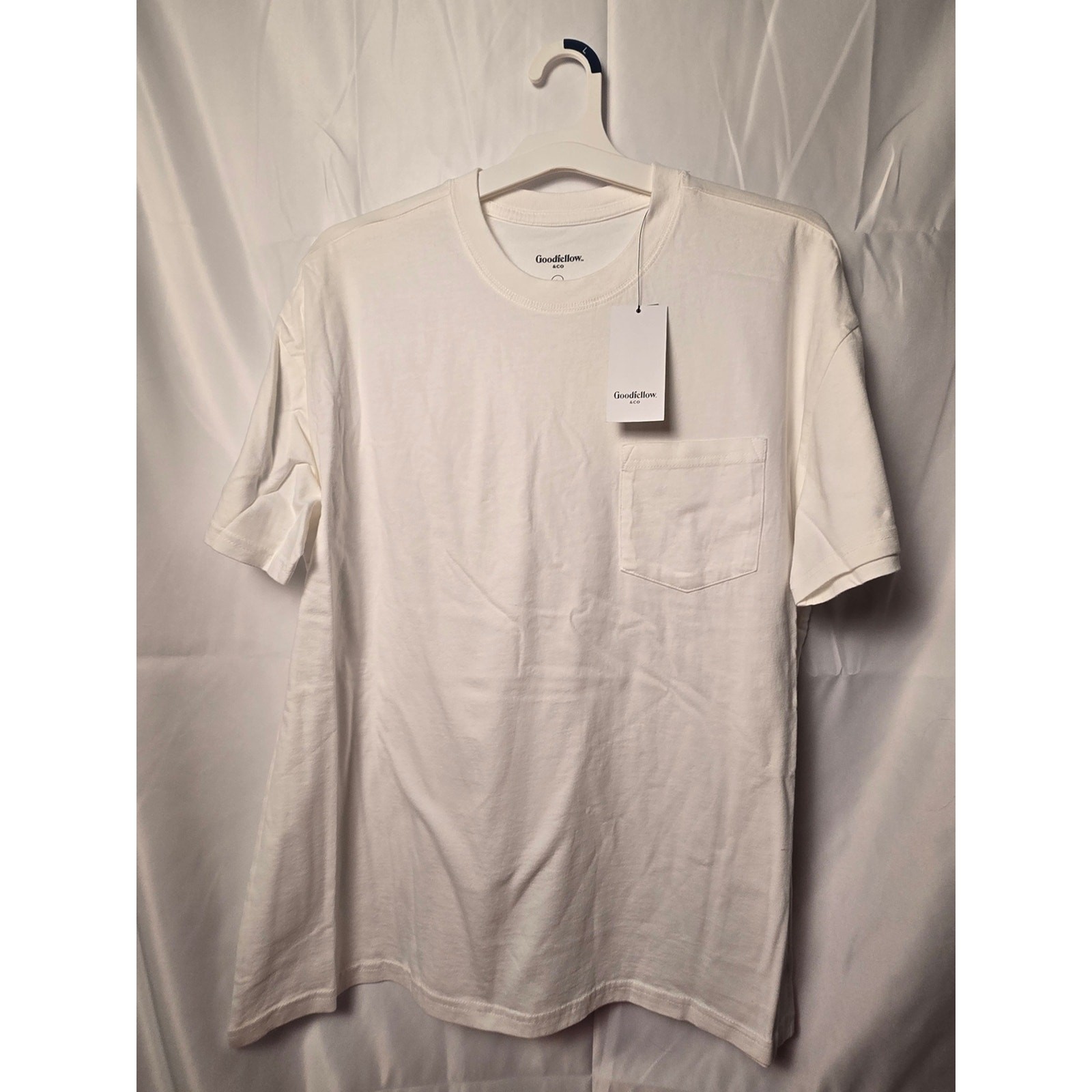Goodfellow & Co Heavyweight Short-Sleeve Pocket Tee Size L