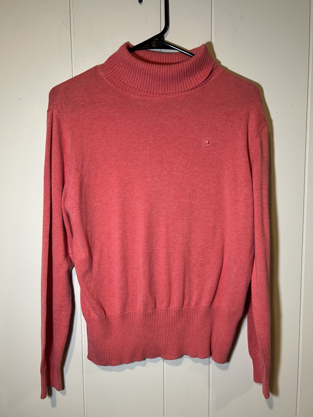 Duck Head Pink Sweater VTG size Large 100% Cotton Womens