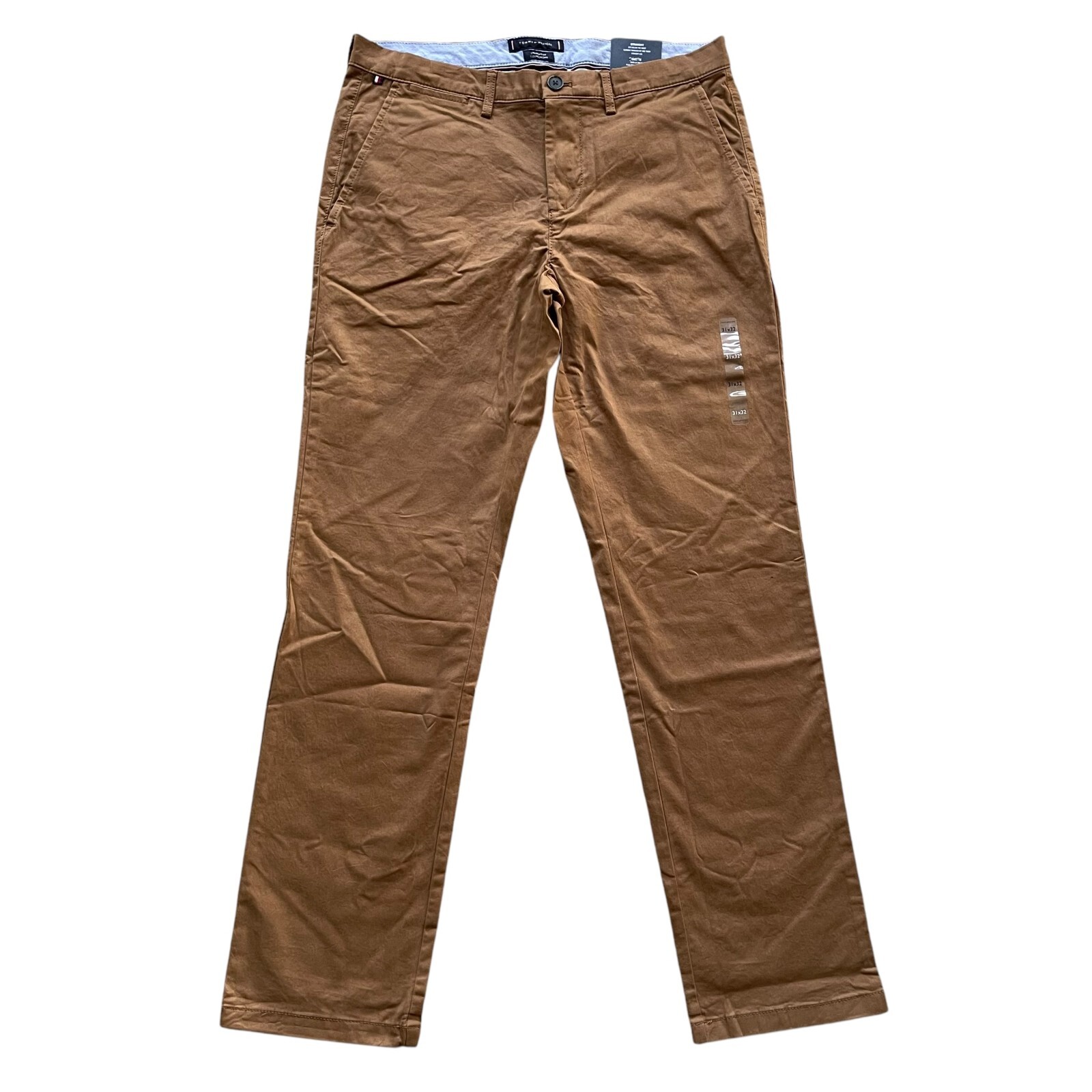 NWT Tommy Hilfiger Men’s Regular Fit Straight Stretch Cotton Chino Pants All Siz