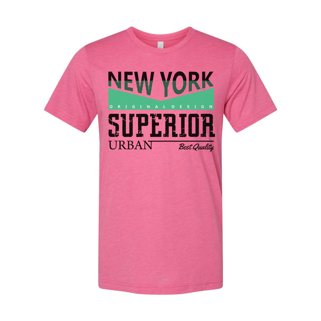New York Superior Urban Graphic Tee With Original Design For Unisex Short Sleeve