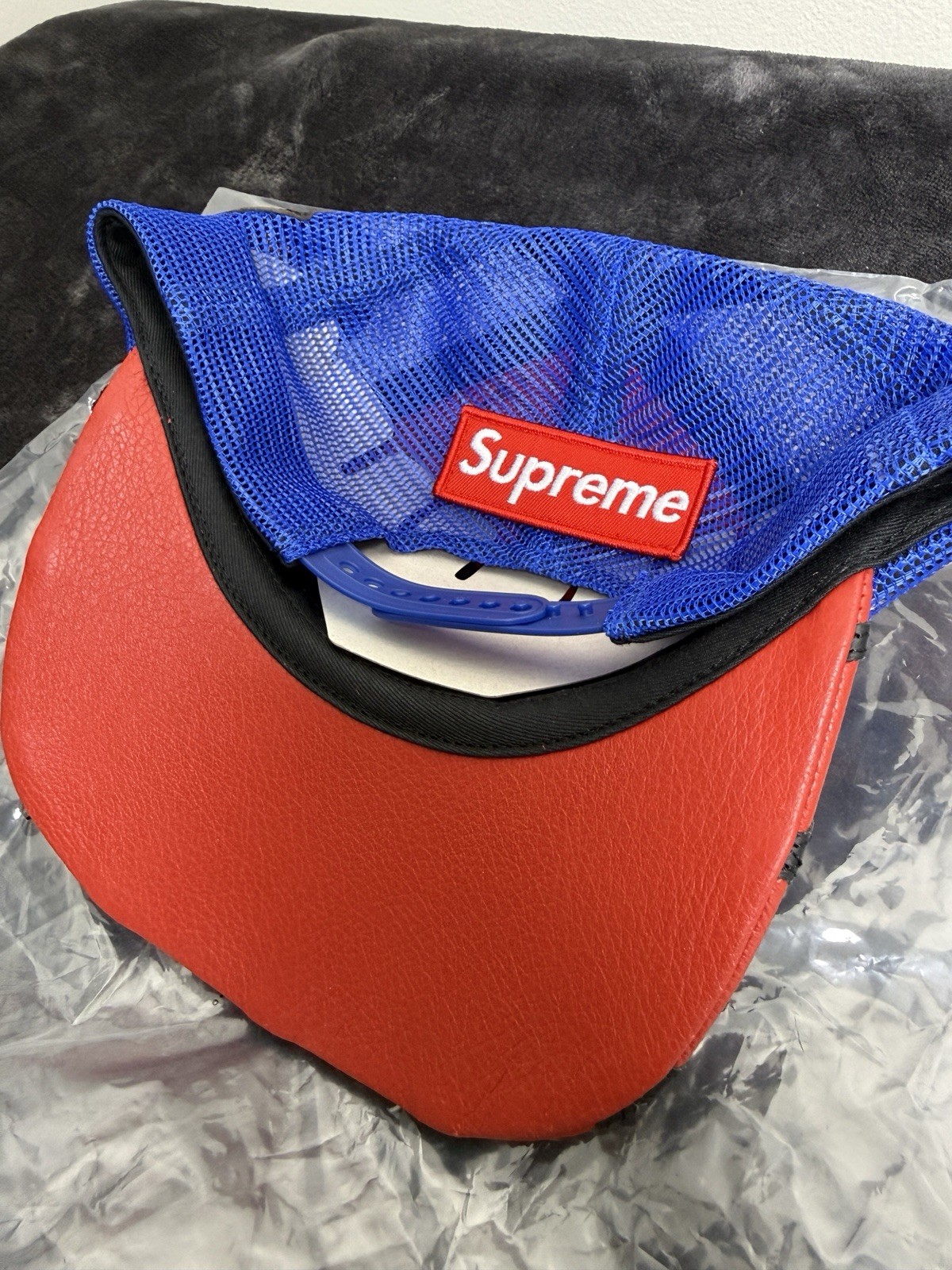 Supreme x Vanson Leathers Spider-Man Mesh Back 6-Panel Hat – Ships today 2026