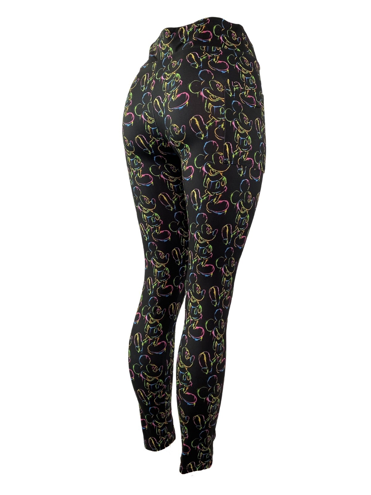 Mickey Mouse Paint Splat! Soft Leggings Multiple Sizes with POCKETS