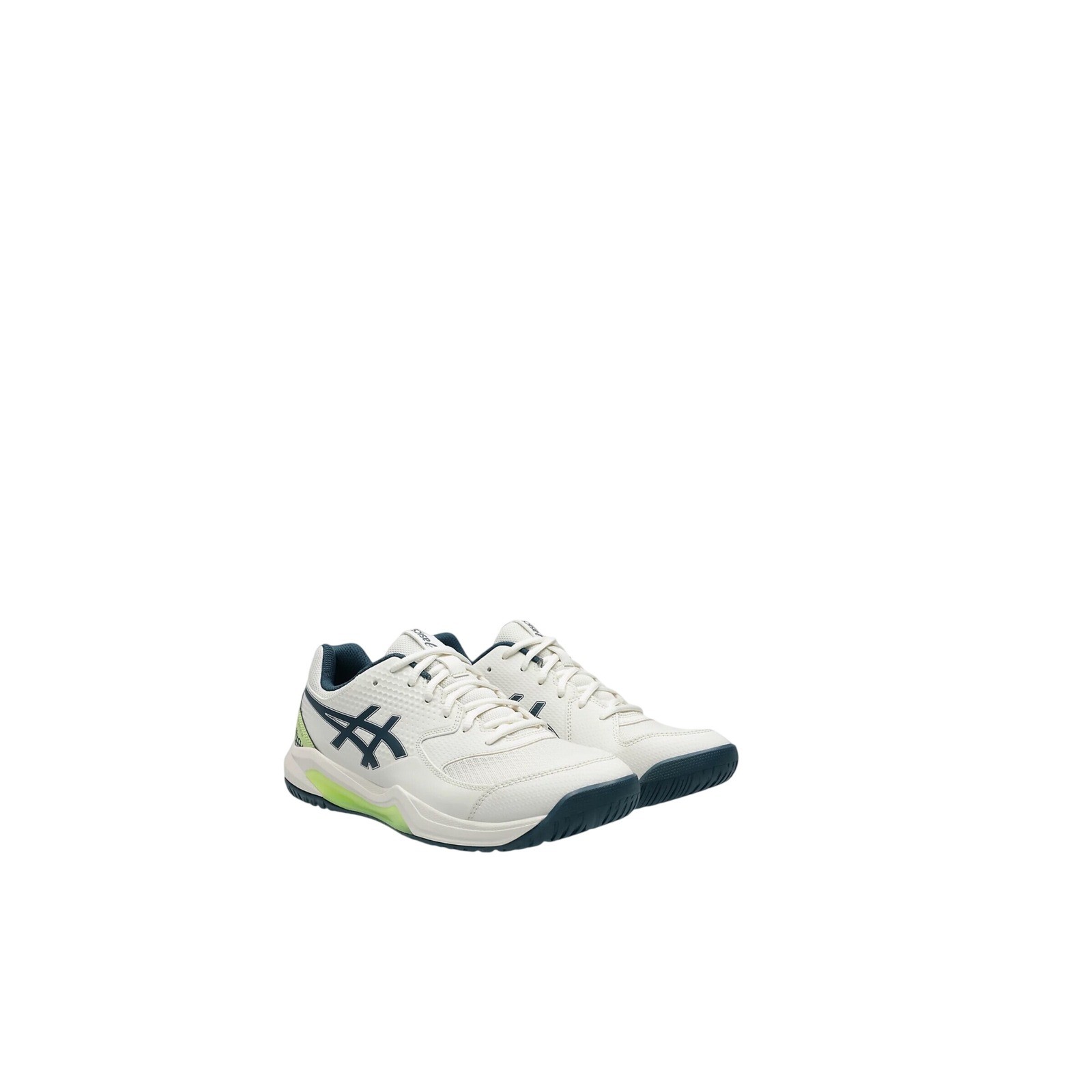ASICS GEL-Dedicate 8 Mens Tennis Shoes White Blue Expanse 1041A373-101 Size 13