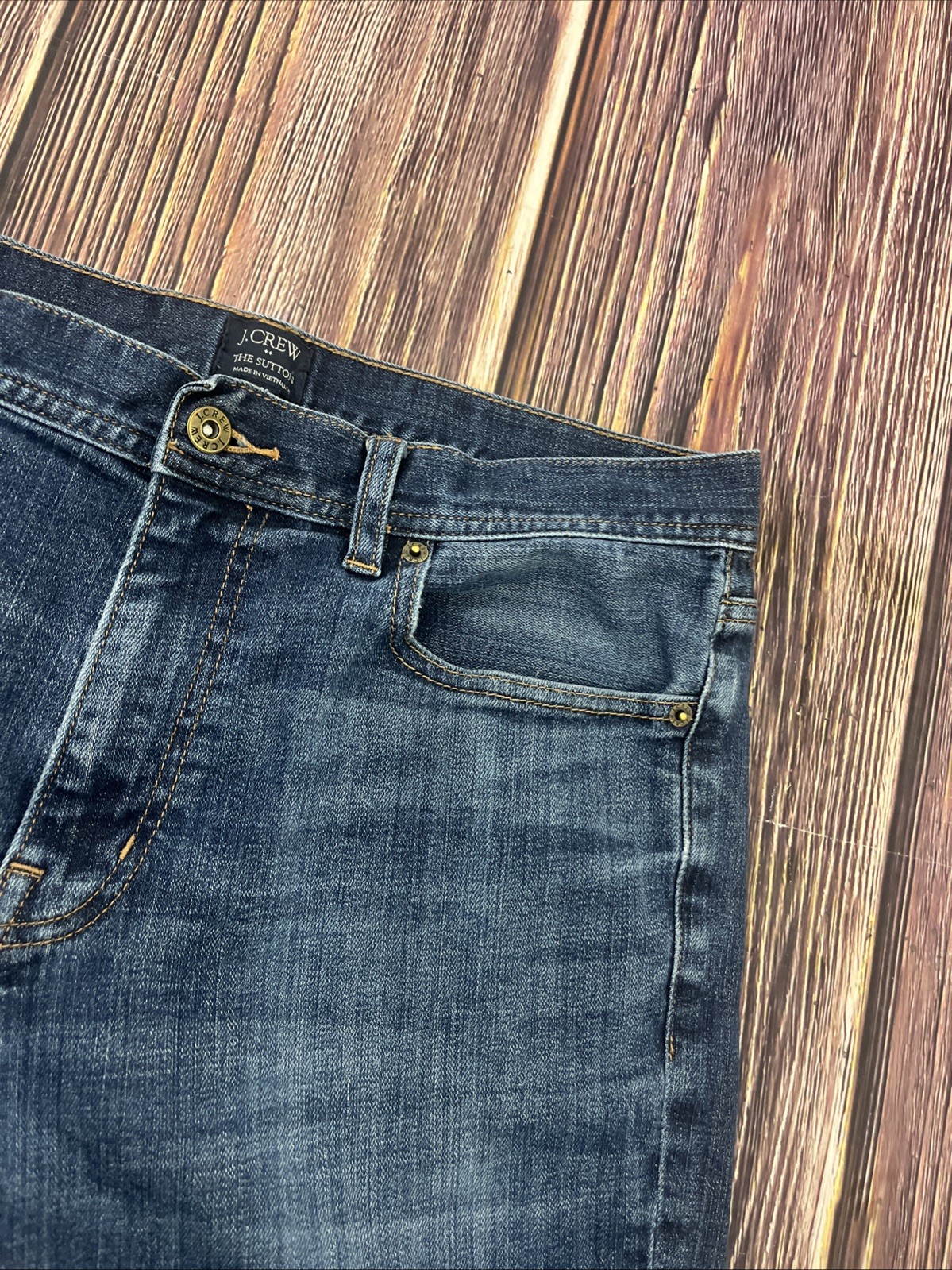 J CREW Jeans The Sutton Dark Wash Mens Size 32×30 (Measures 33×29)