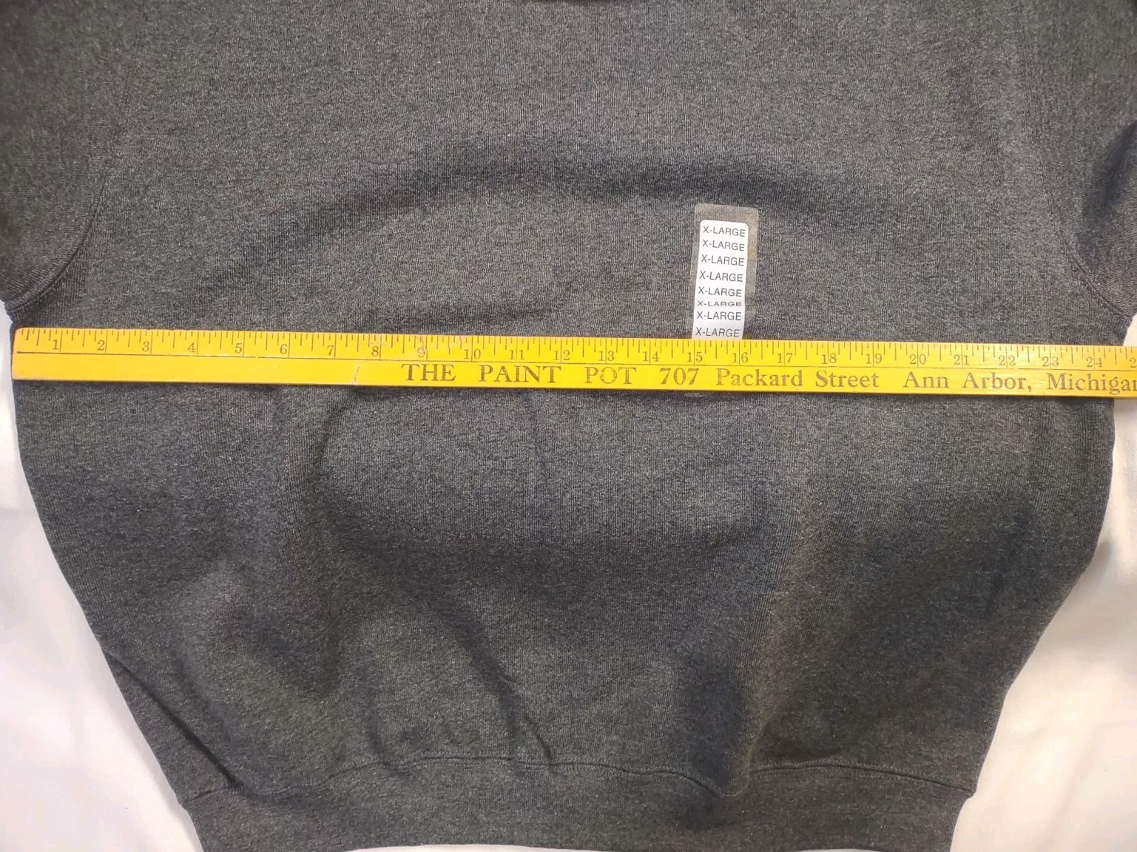 Vintage Pluma Heavyweight Athletic Sweatshirt & Pants Suit Mens XL Gray NWT USA
