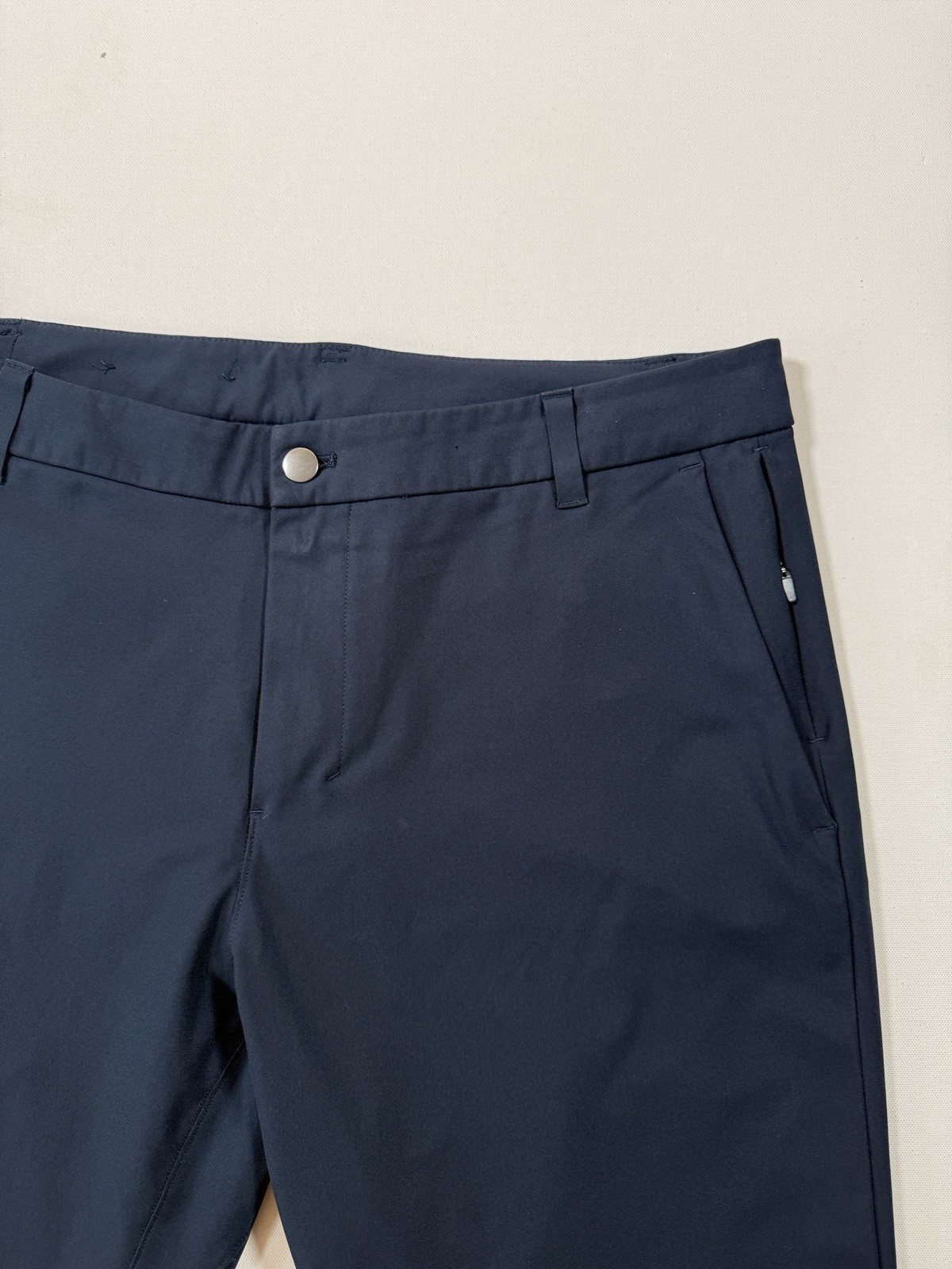 Lululemon Pants Mens 35×32 Navy Blue ABC Classic Fit Warpstreme Stretch LM5AEXS