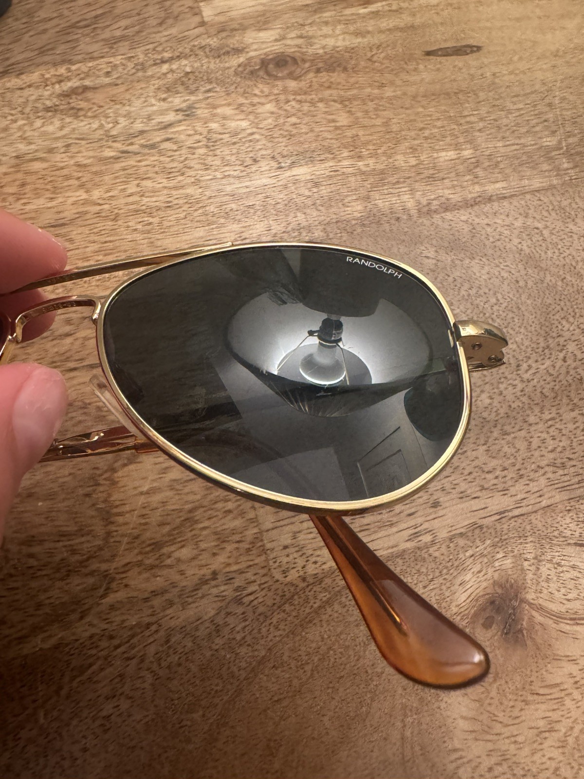 Sunglasses Randolph Concorde 23k gp 140mm Cr 52 15