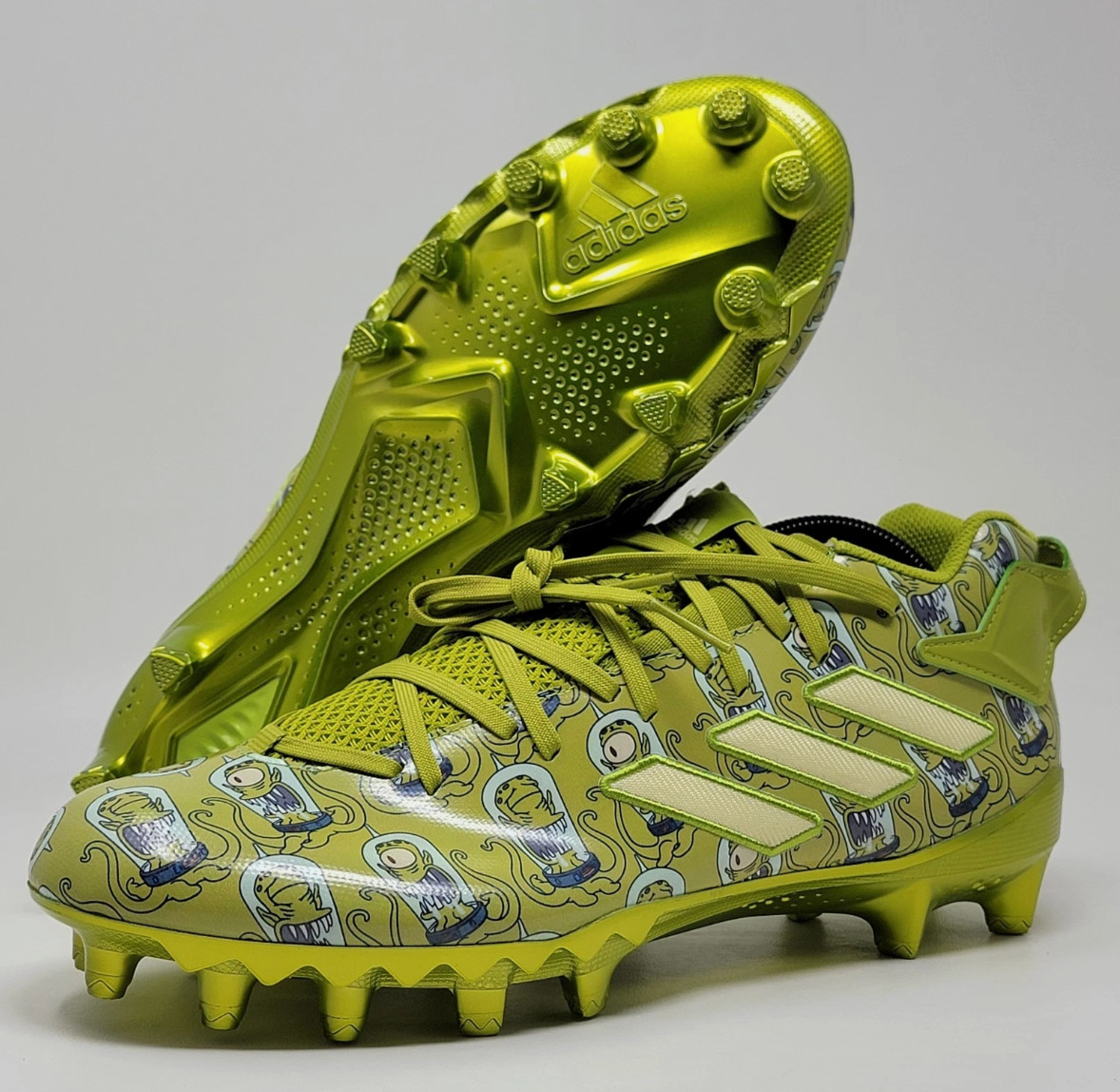 Adidas Freak 22 X The Simpsons Football Cleats Kang Kodos GW1785 Men’s Size 10