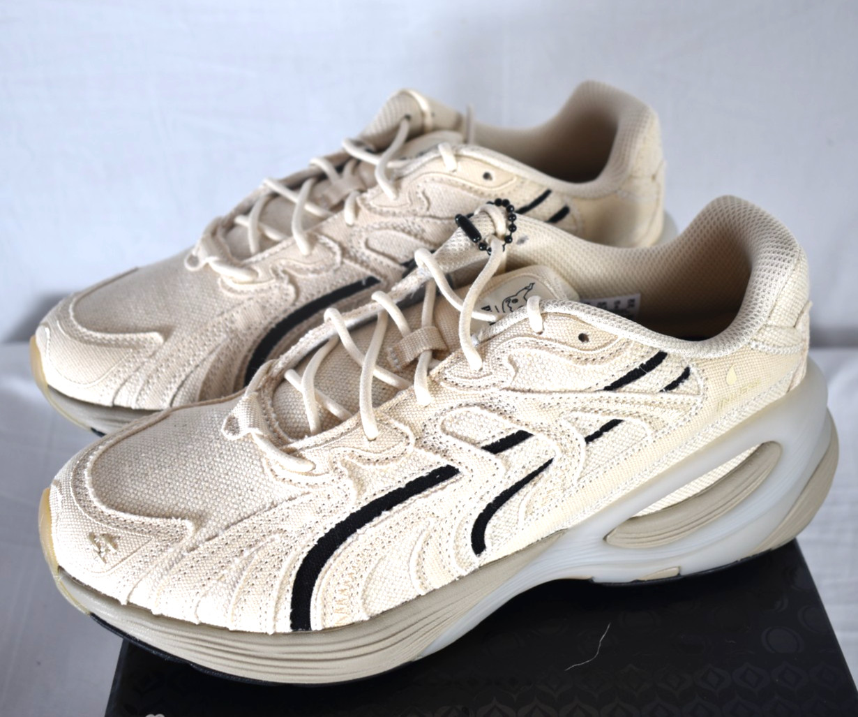 Size 8M / 9.5W – Pokemon Puma INVERSE MIMIKYU Alpine Snow Black