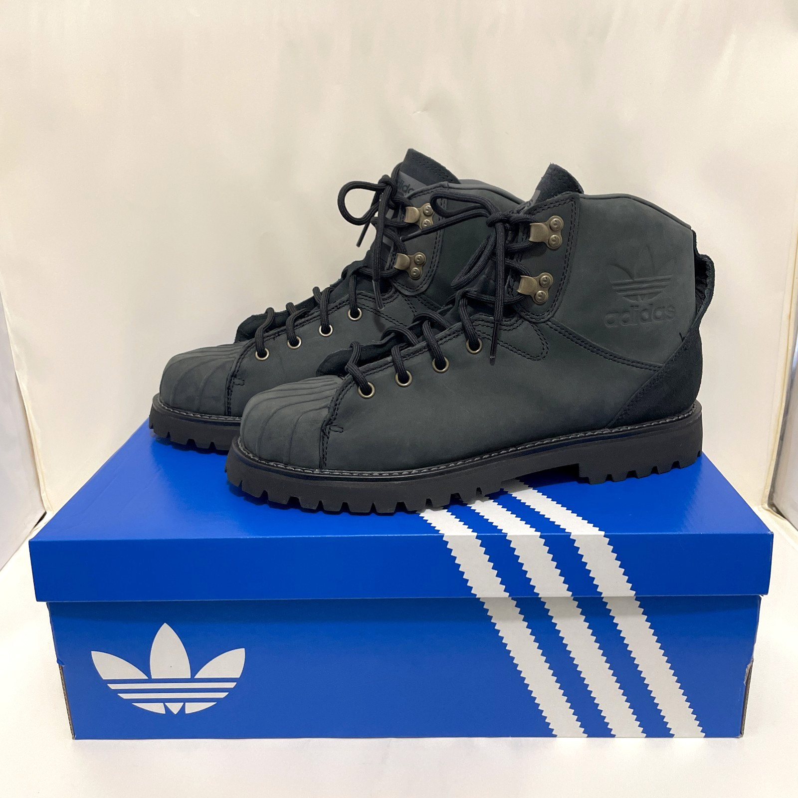 adidas Originals SUPERSTAR BOOT SHOES JQ3172 Core Black / Core Black / Grey Five