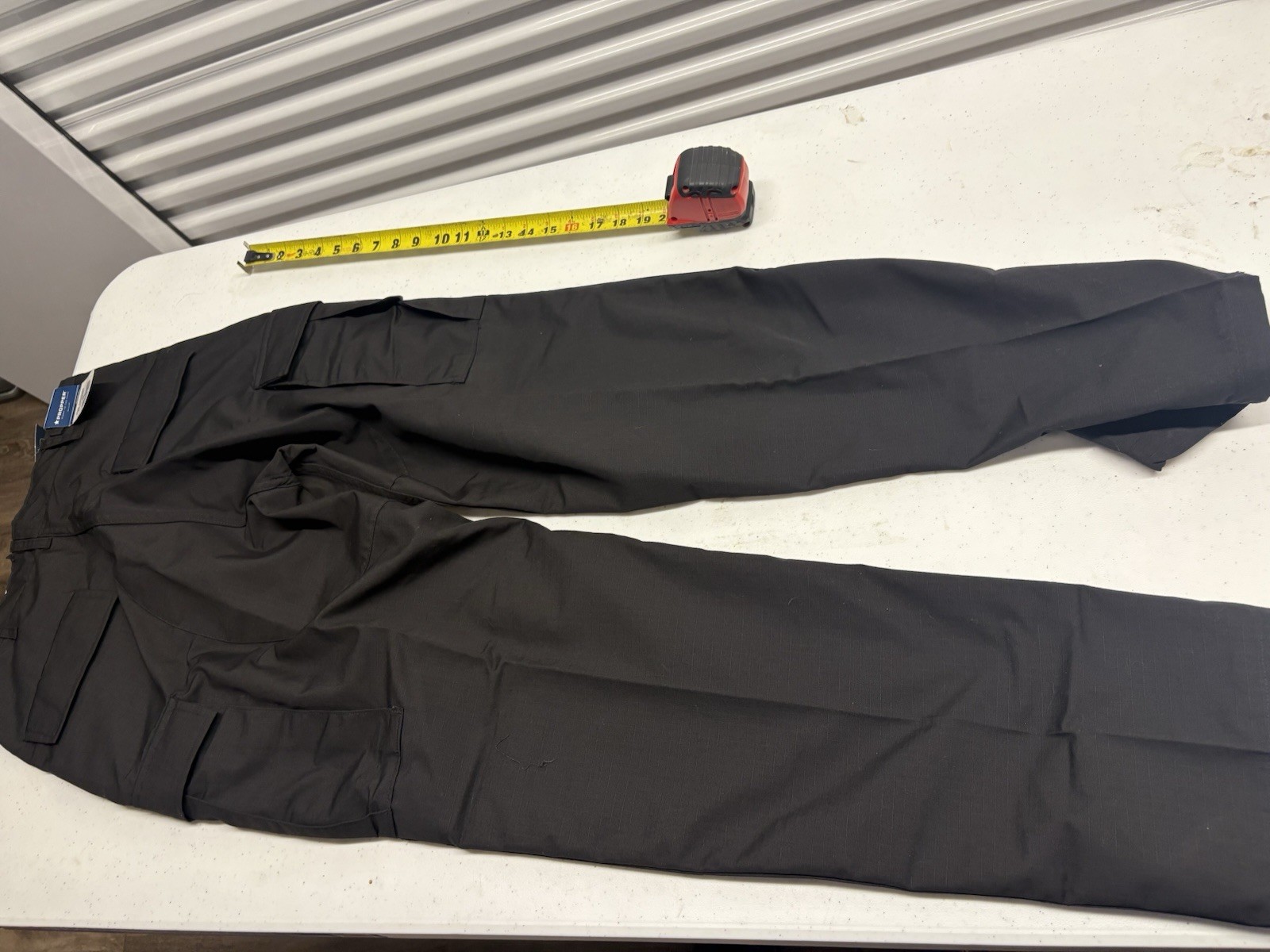 NWT Propper BDU Trouser Pants Mens M/L Black Ripstop Tactical Cargo 32-34
