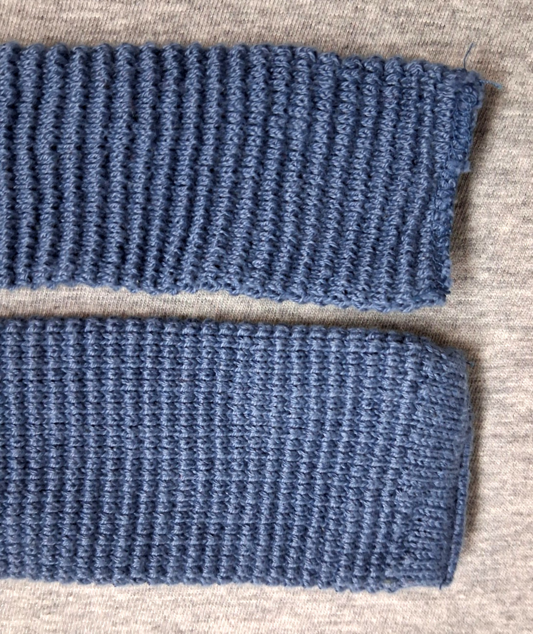 615 Collection Blue Men’s Neck Tie~Skinny Square~100% Lisle Cotton~Made USA~42″L