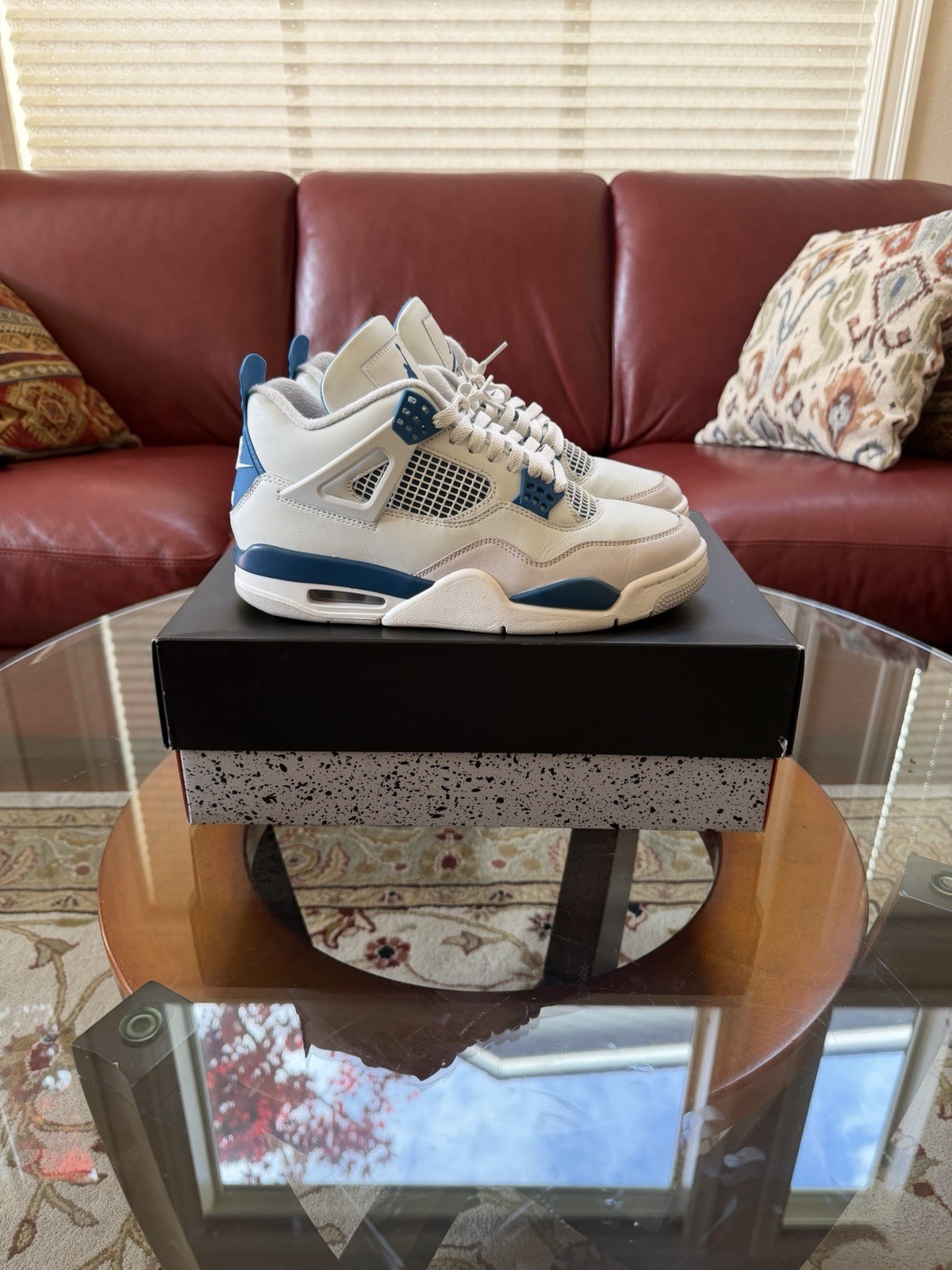 Air Jordan 4 Military Blue
