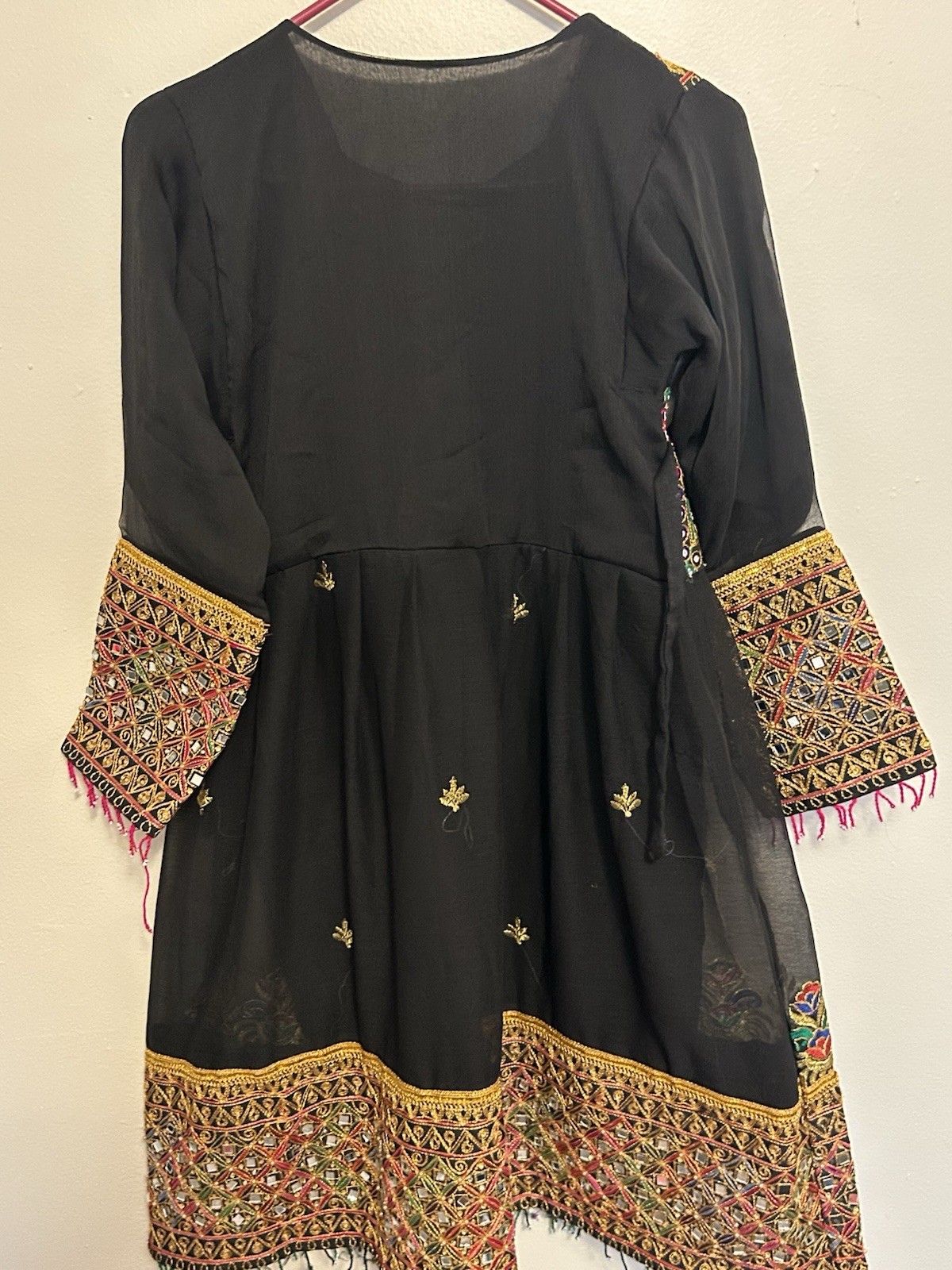 Cultural Embroidered Dress | Afghan Traditional Dress | Party Wear Kuchi Dress