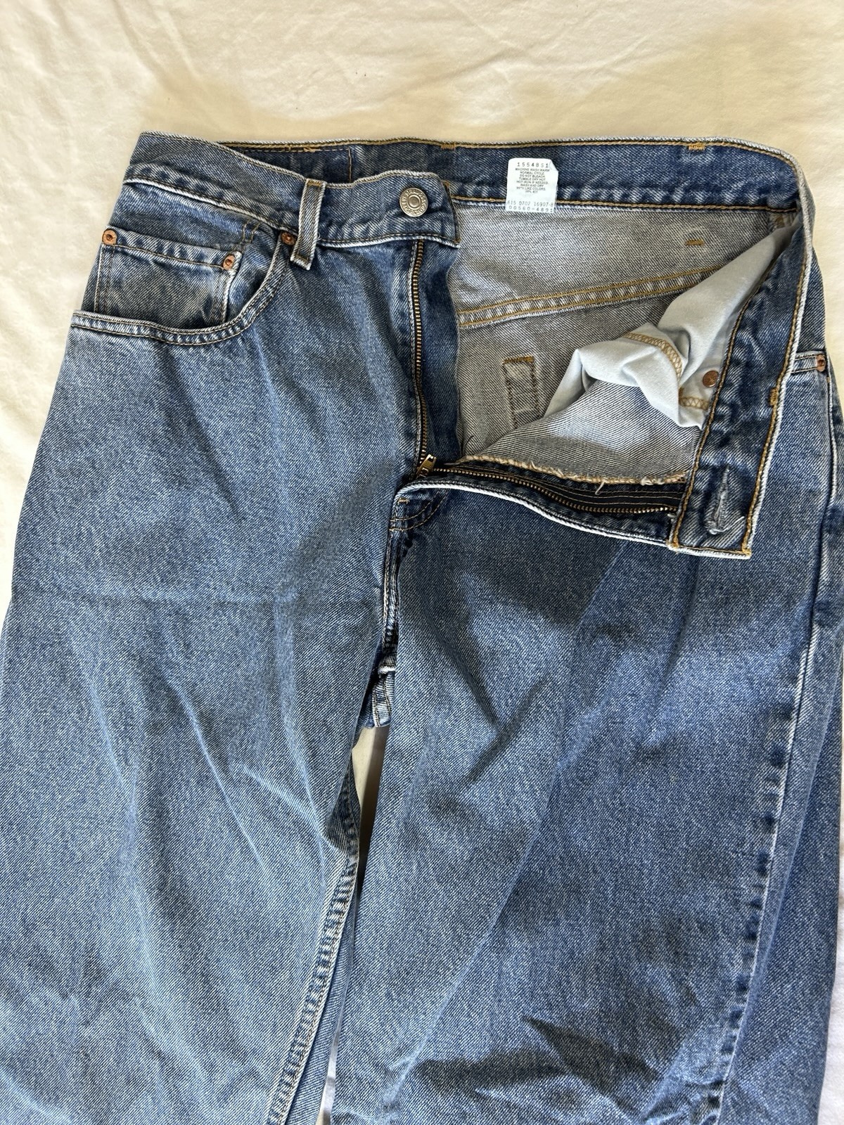 Levi’s 560 Men’s Loose Fit Tapered Leg 32×36 Jeans – Stone washed Blue