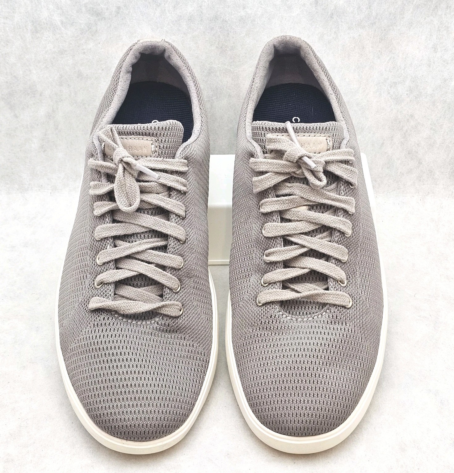 Cole Haan Shoes Men 11 Crosscourt Grand OS Navy Gray Knit Sneakers Casual