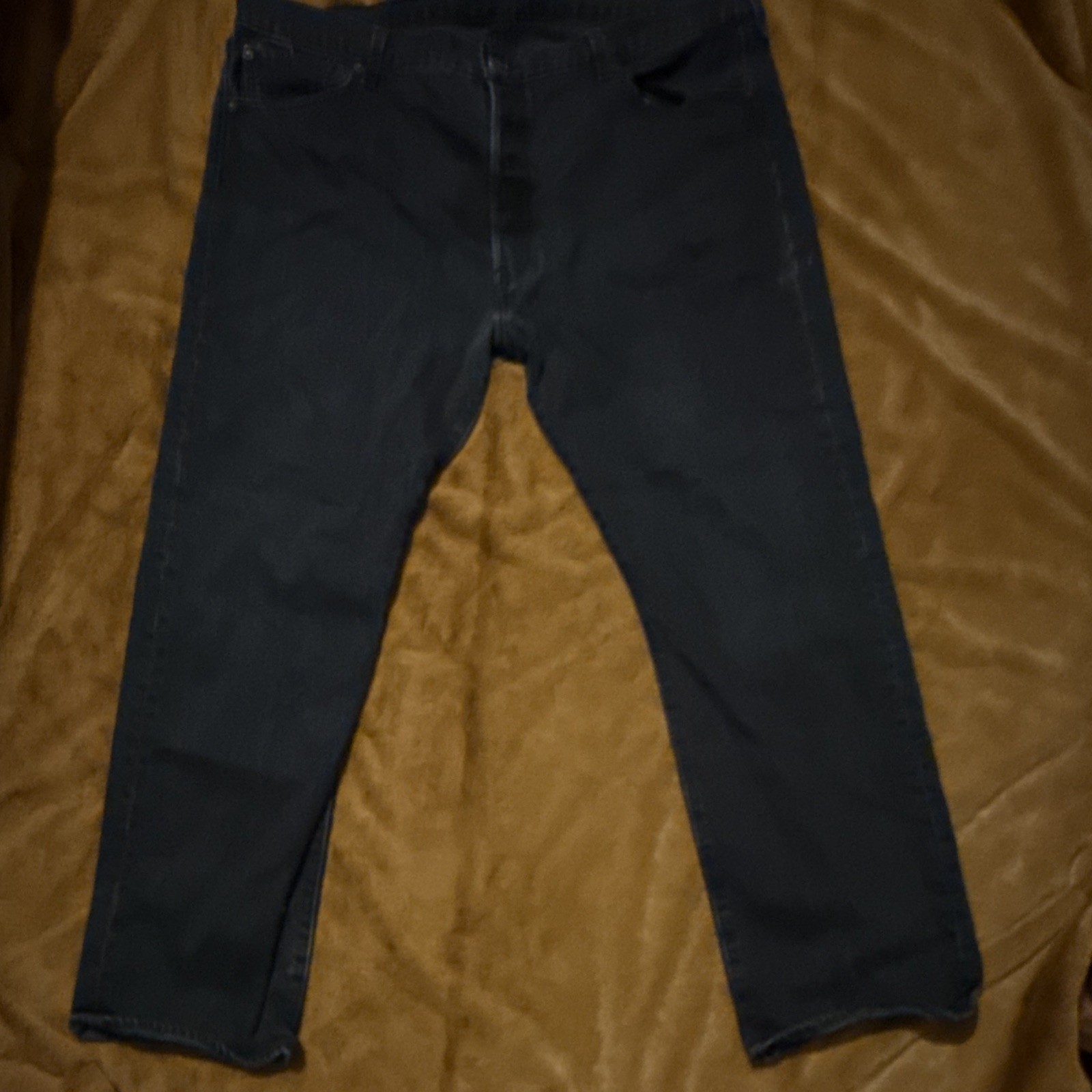 Levi’s Water Less Men’s Black Slim Taper Denim Jeans Mid Rise 5-Pocket