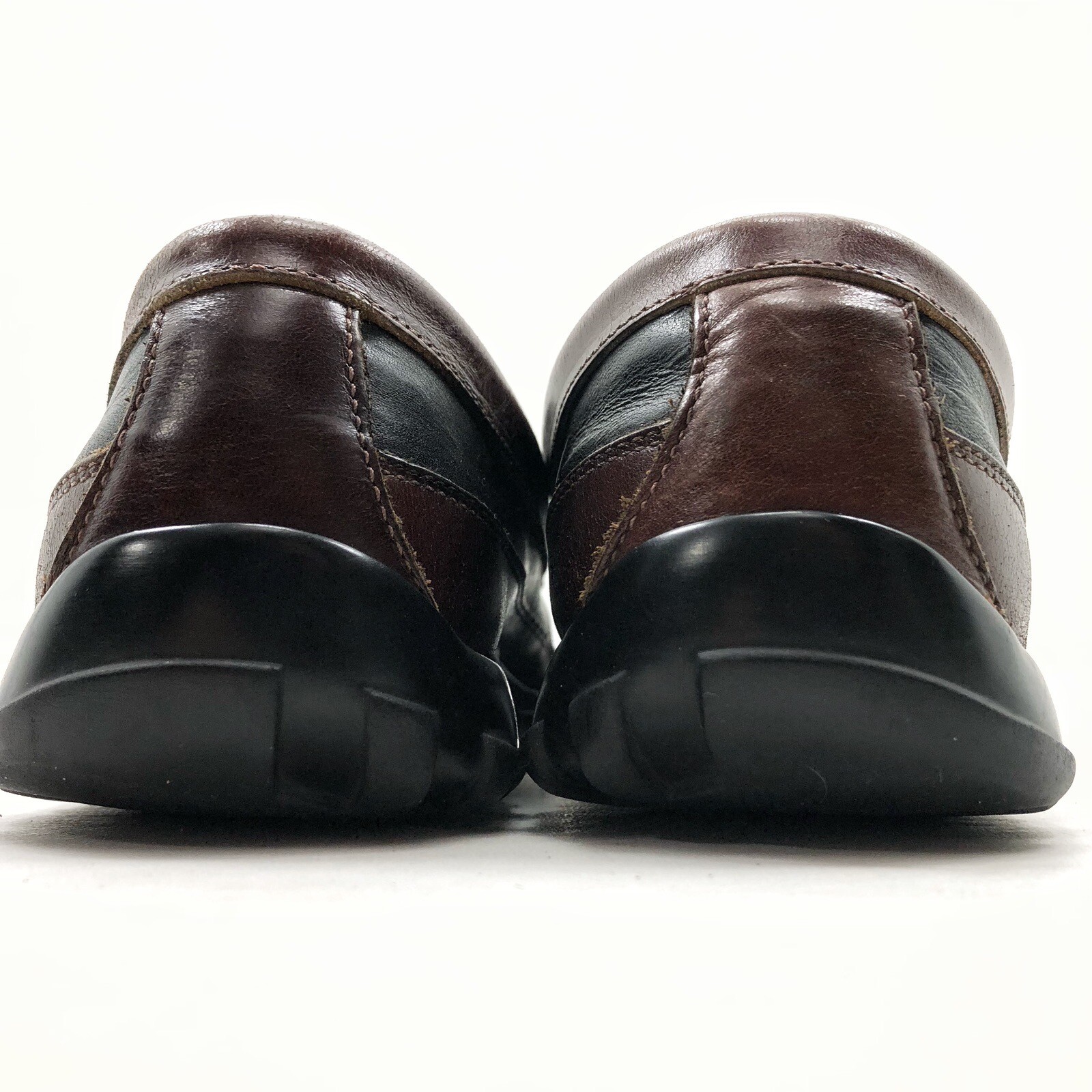 Allen Edmonds Boulder Driving Moccasin Mens Sz 10 D Black Brown Leather Loafer
