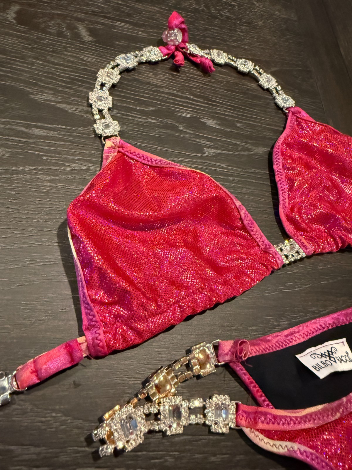 Bilbo Baggs NPC Bikini Competition Suit – Bright, Bold, and Impossible to Ignore