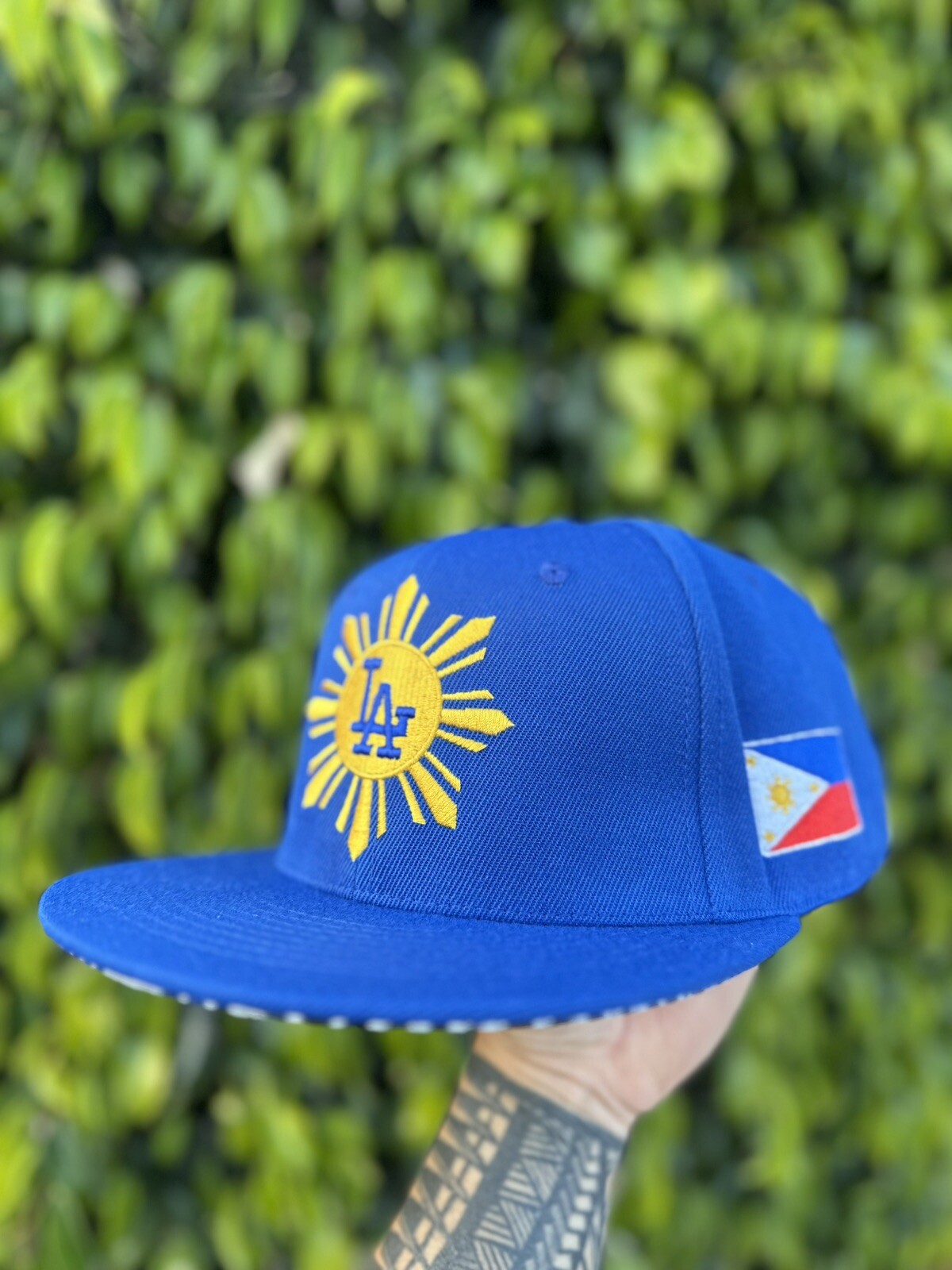 LA DODGERS WS Champs Blue Filipino Heritage Night Inspired Snapback Philippines