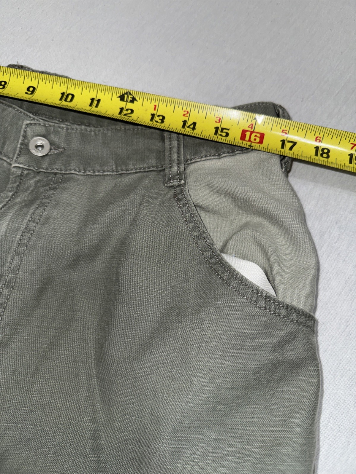 Grey Straight Fit Zara Baggy Carpenter Loop Jeans Size 34×30 New With tags