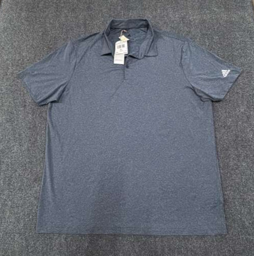 Adidas Men’s Ultimate 365 Aeroready Heather Golf Polo Shirt XL Crew Navy Melange