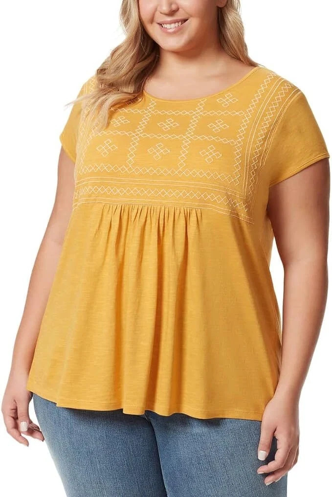 NWT Gloria Vanderbilt Ladies’ Embroidered Tee