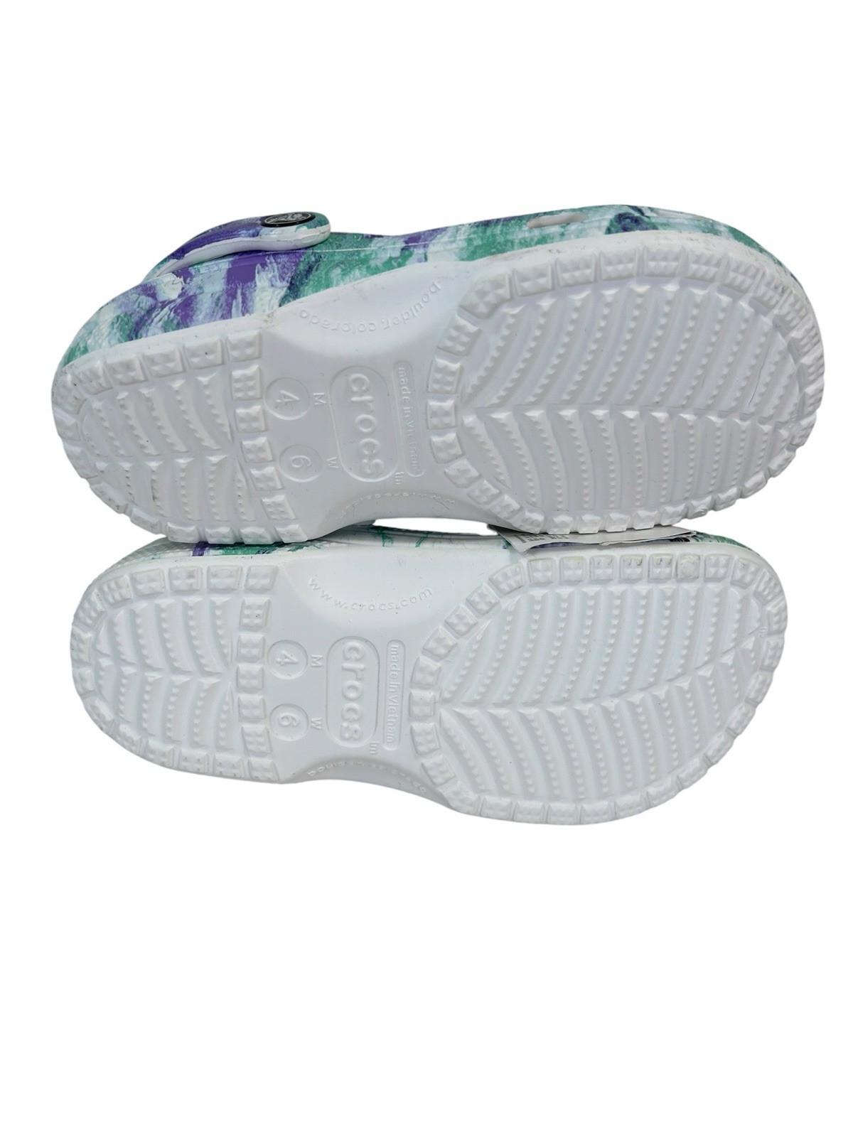 Crocs Classic Out of This World II Clogs 206868-94S Marble NWT M4/W6