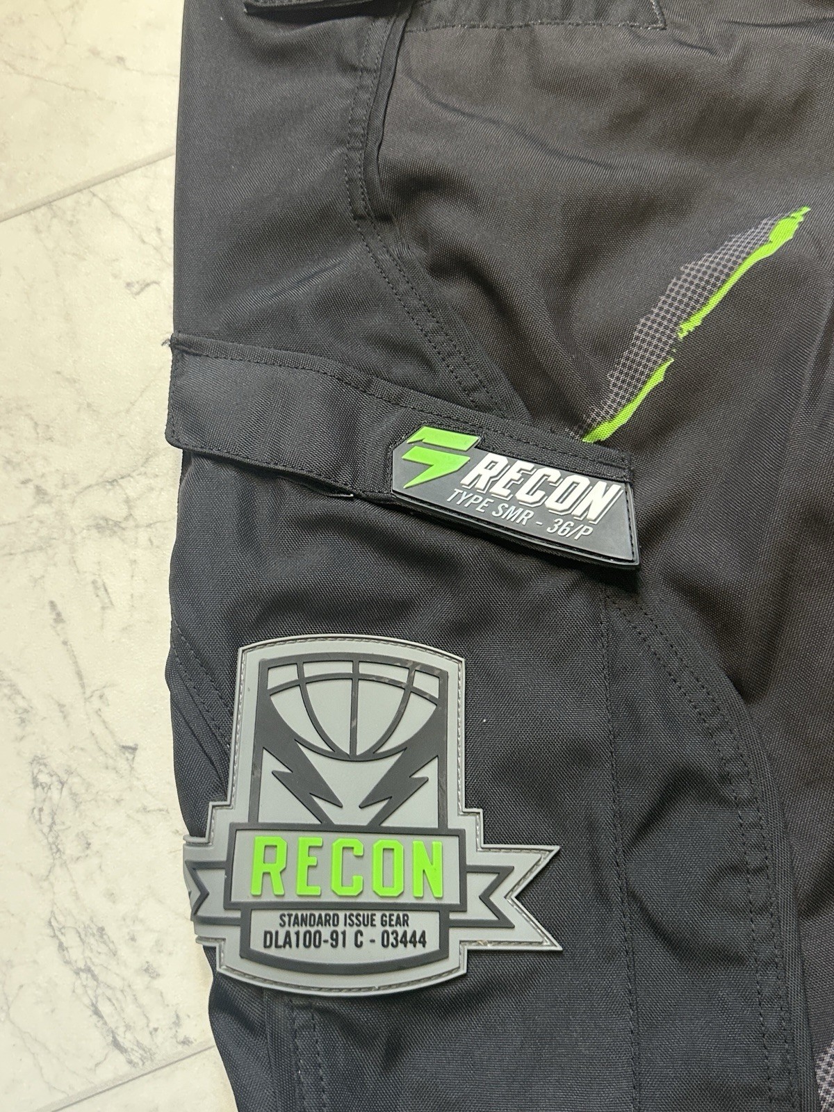 Vintage Shift Recon Freestyle Pant Mens 38 Black Cargo Moto Gorpcore Streetwear