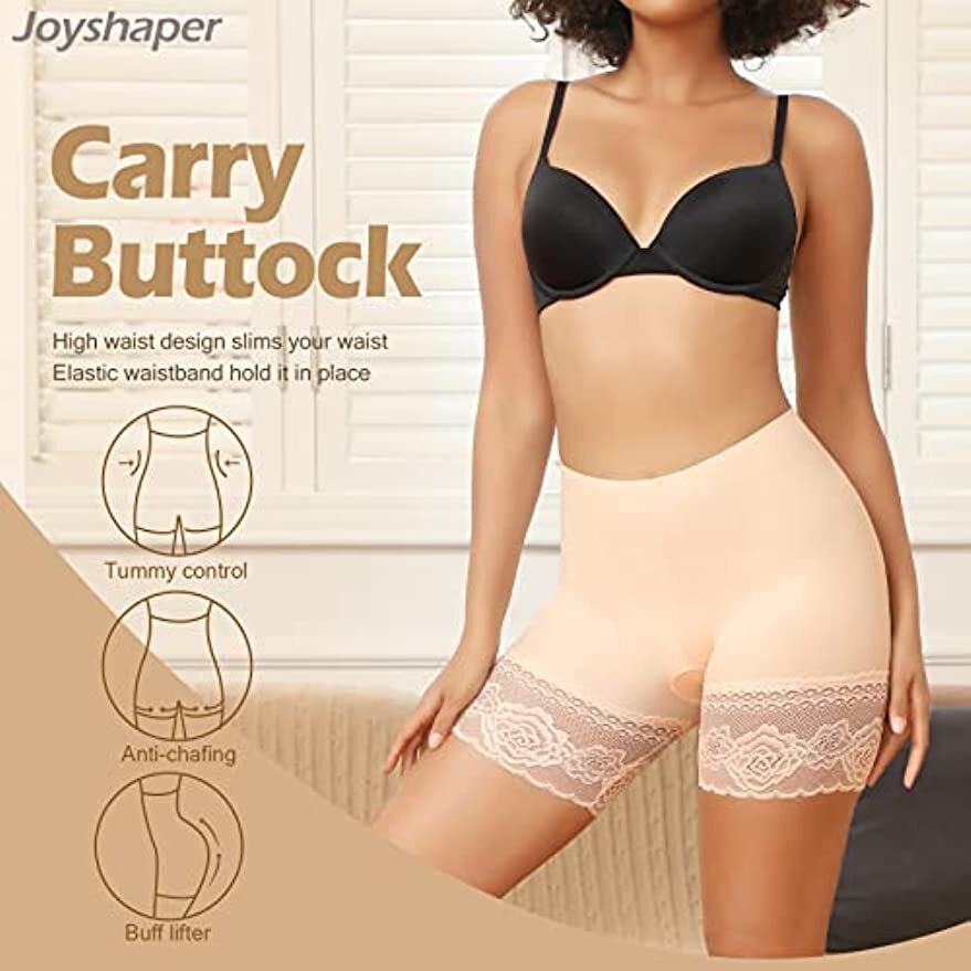 Women Boyshorts Tummy Control Slip Shaper Shorts Anti Chafing Seamless Underwear