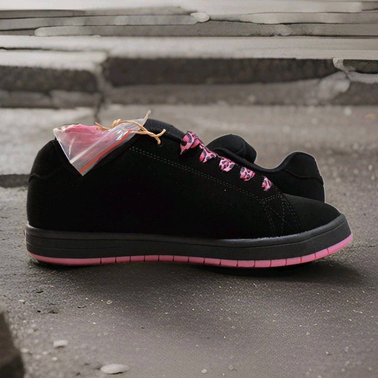 Women’s DC Gaveler SE – Black/Pink/Leopard