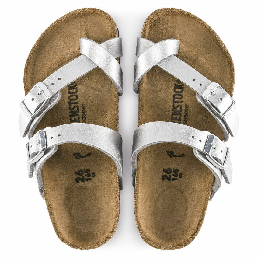 New in-Box Birkenstock Kids Mayari Sandal Birko Silver Pink -Select Color & Size