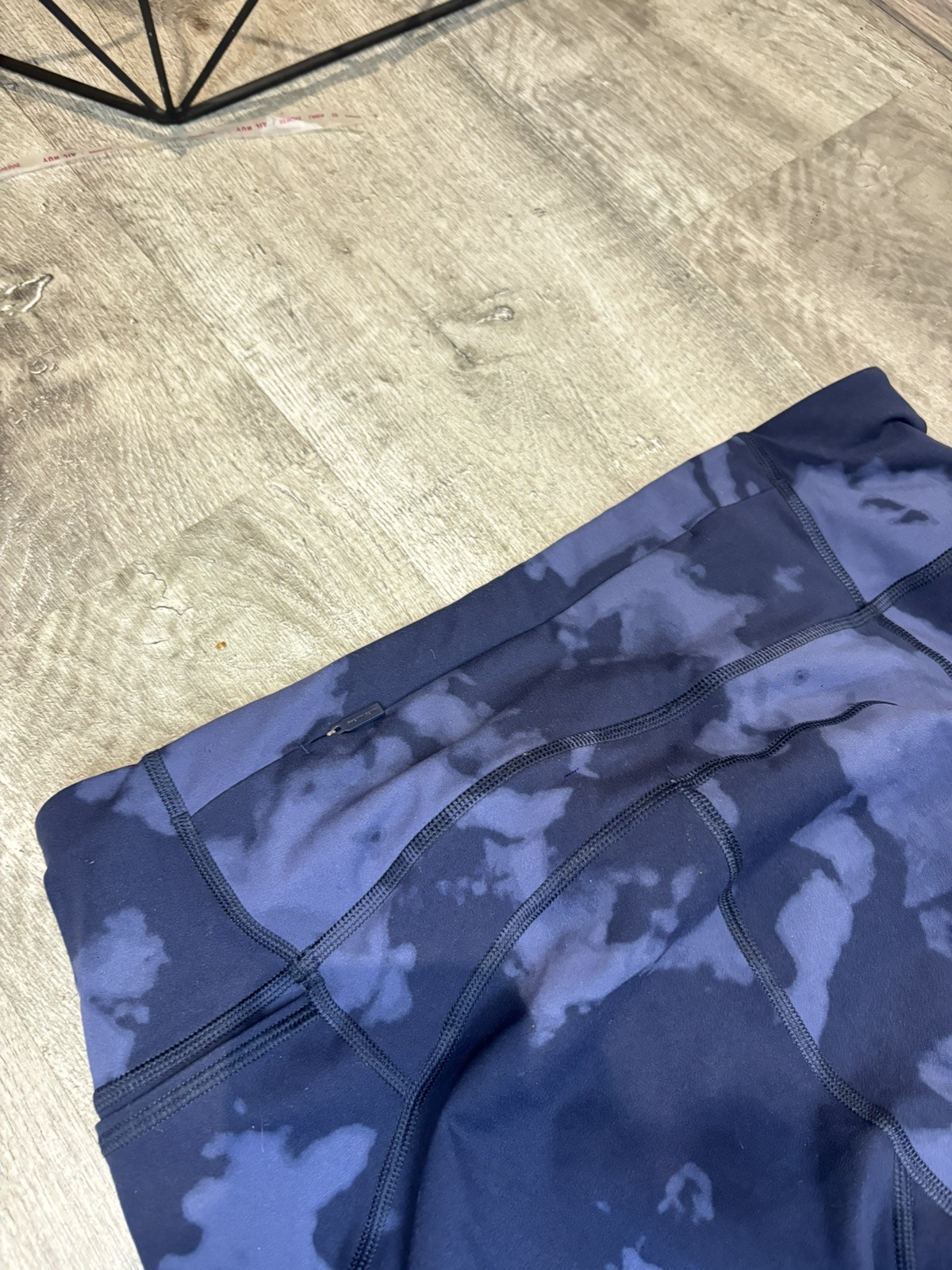 Sweaty Betty Gym Workout Power Leggings ~ Blue ~ Large Length 28 Inches