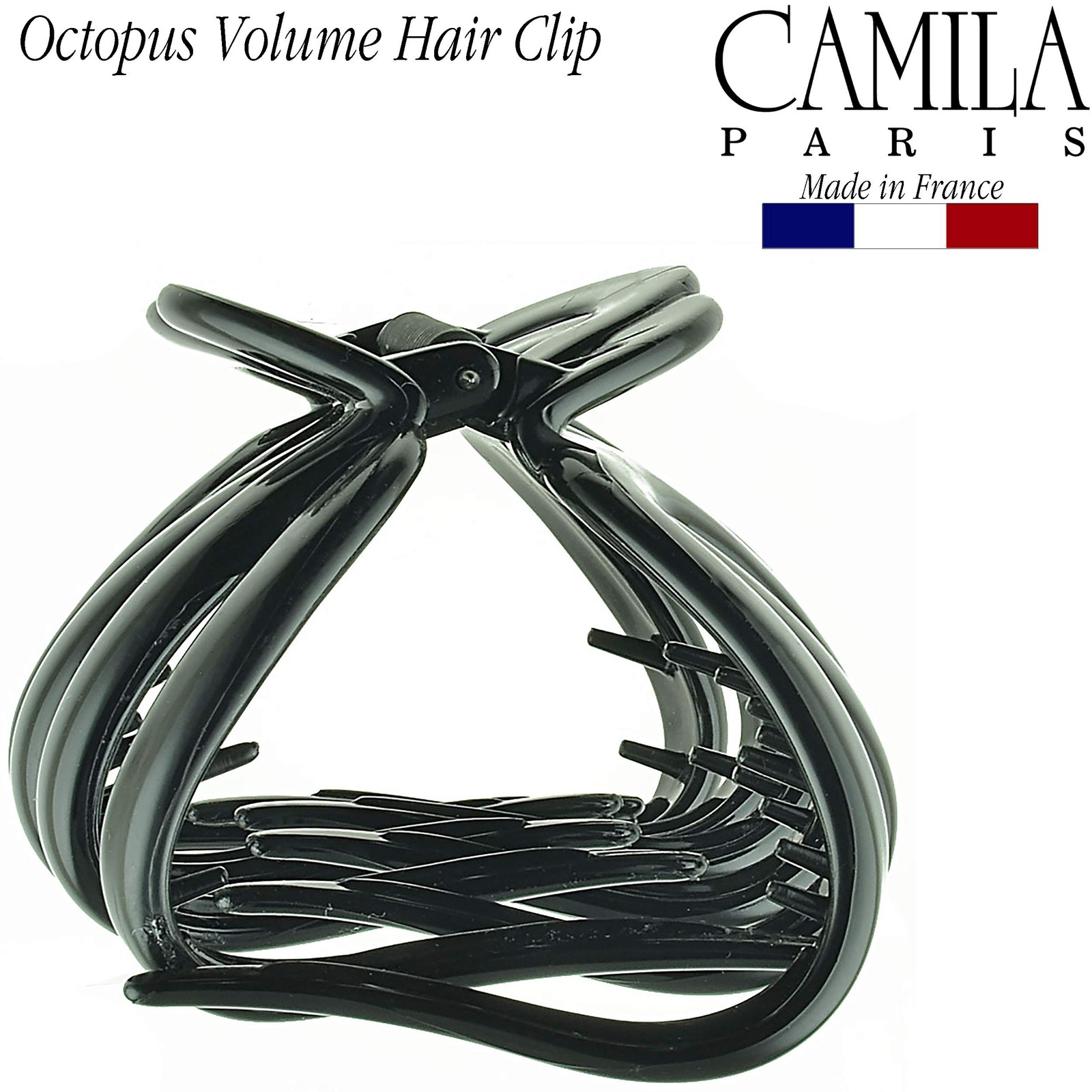 French Octopus Hair Clip Women Long Curly Wavy Strong Hold Grip Made In France