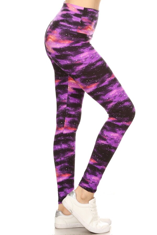 Buttery Soft High Waist Leggings PATTERNED regular & + sizes available!!