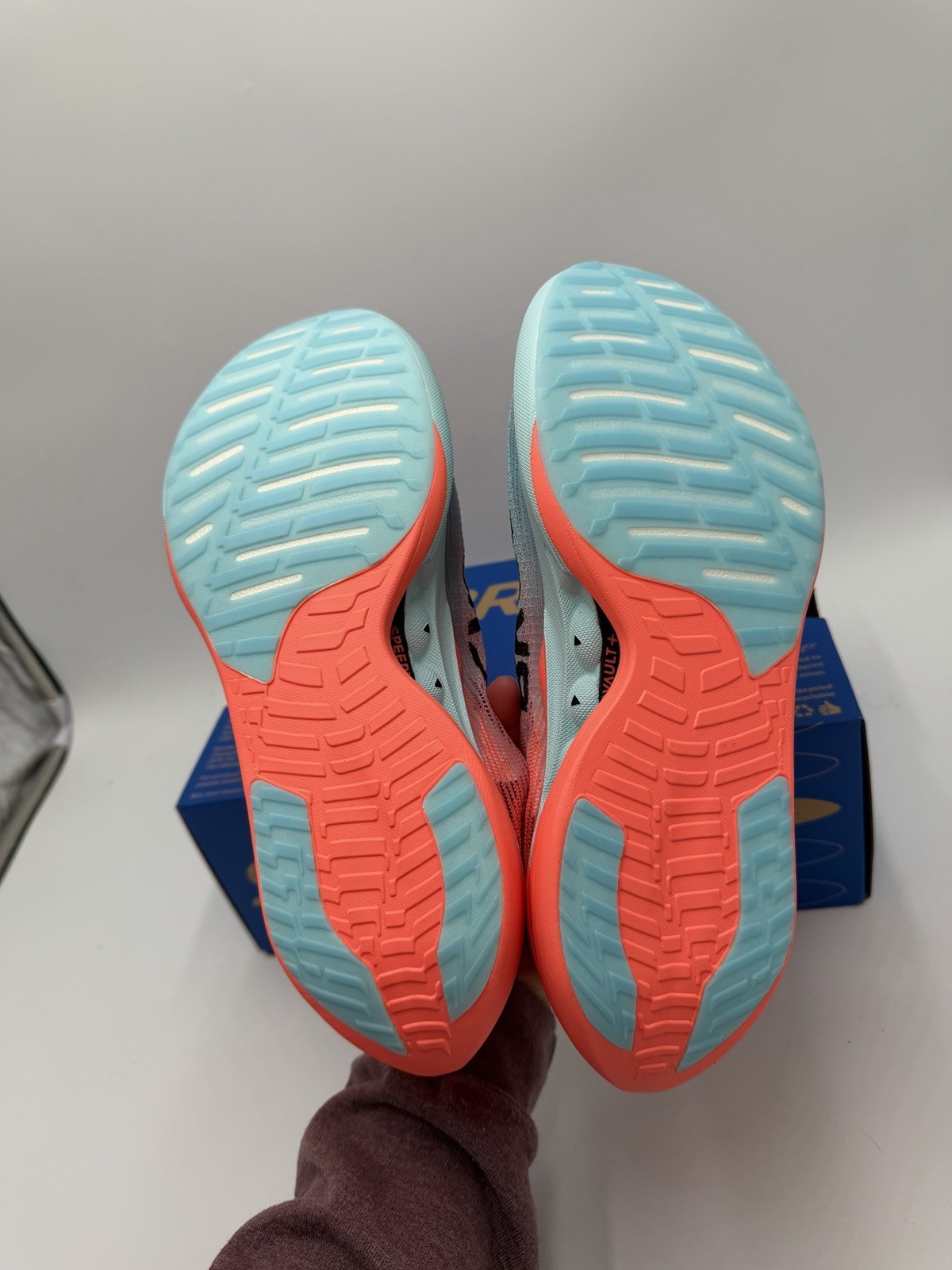 Brooks Hyperion Elite 5 Pink Clay/Atomizer Blue Running Shoe Size 10.5