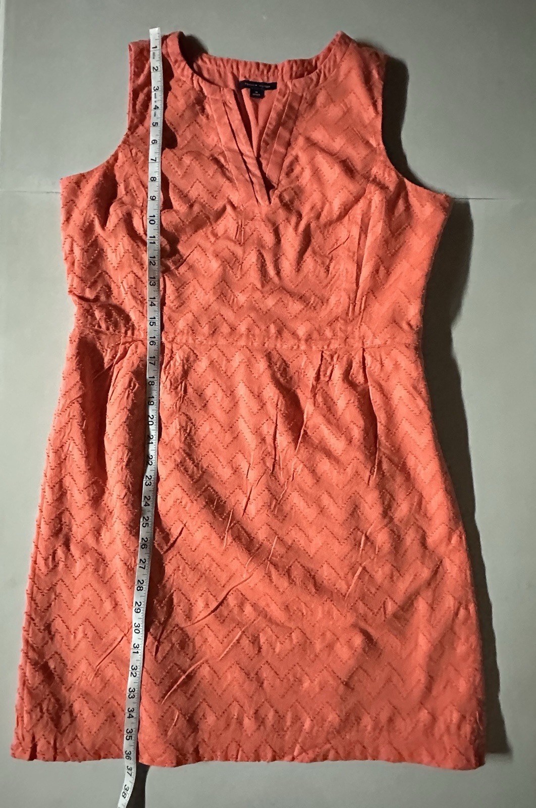 Tommy Hilfiger Sheath Dress Chevron Party Office Preppy Size 14 CM5254